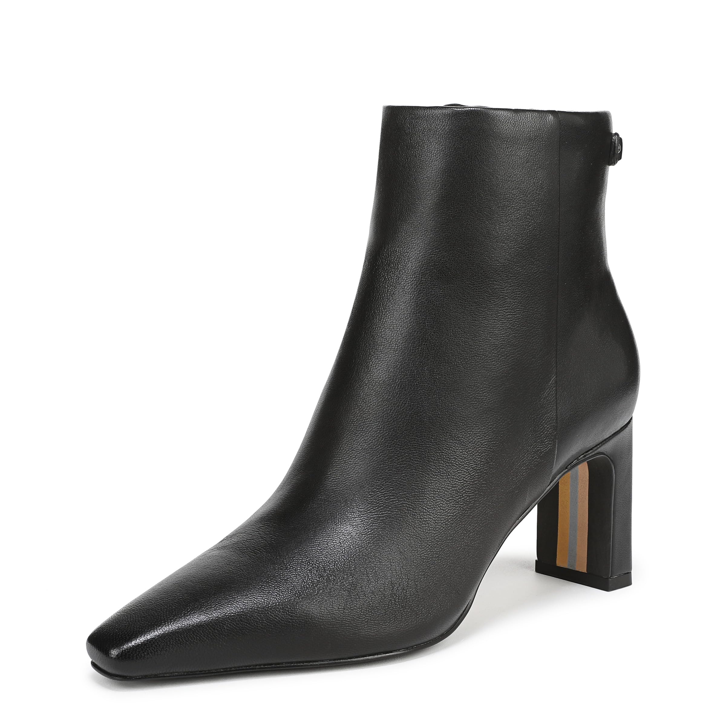 Sam Edelman Womens Saige Ankle Boot Black Leather 8