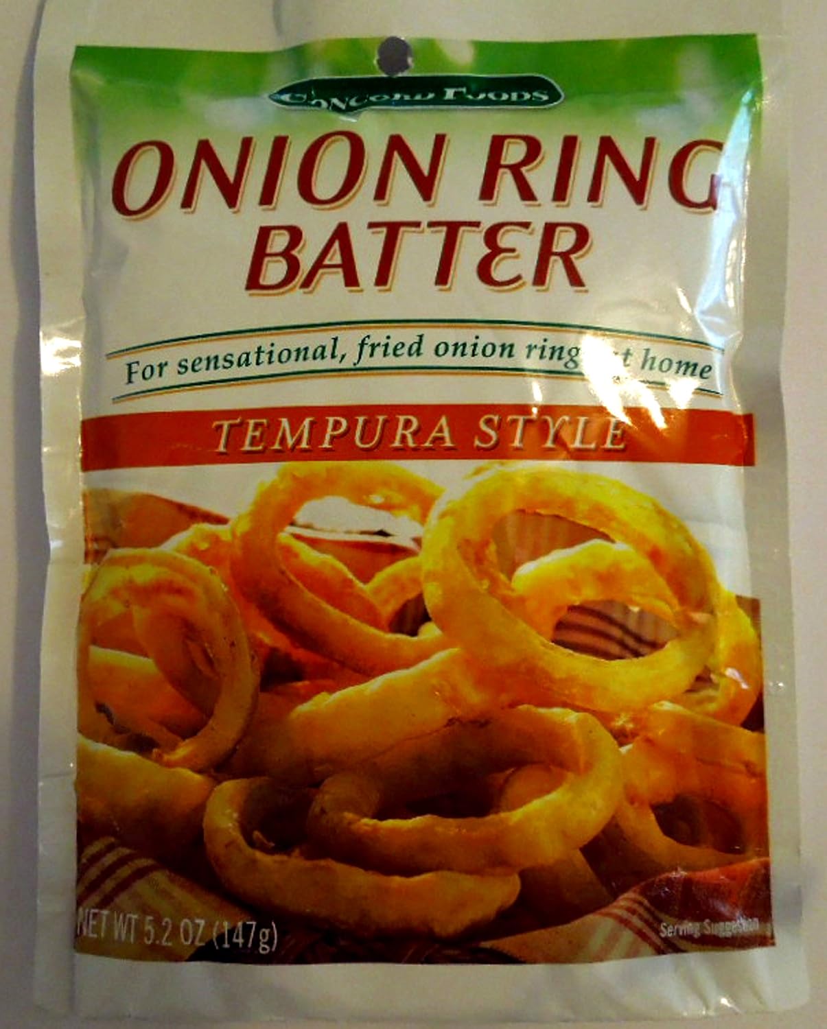 Concord Foods Onion Ring Batter Mix 2 of 5.2ounce pouch