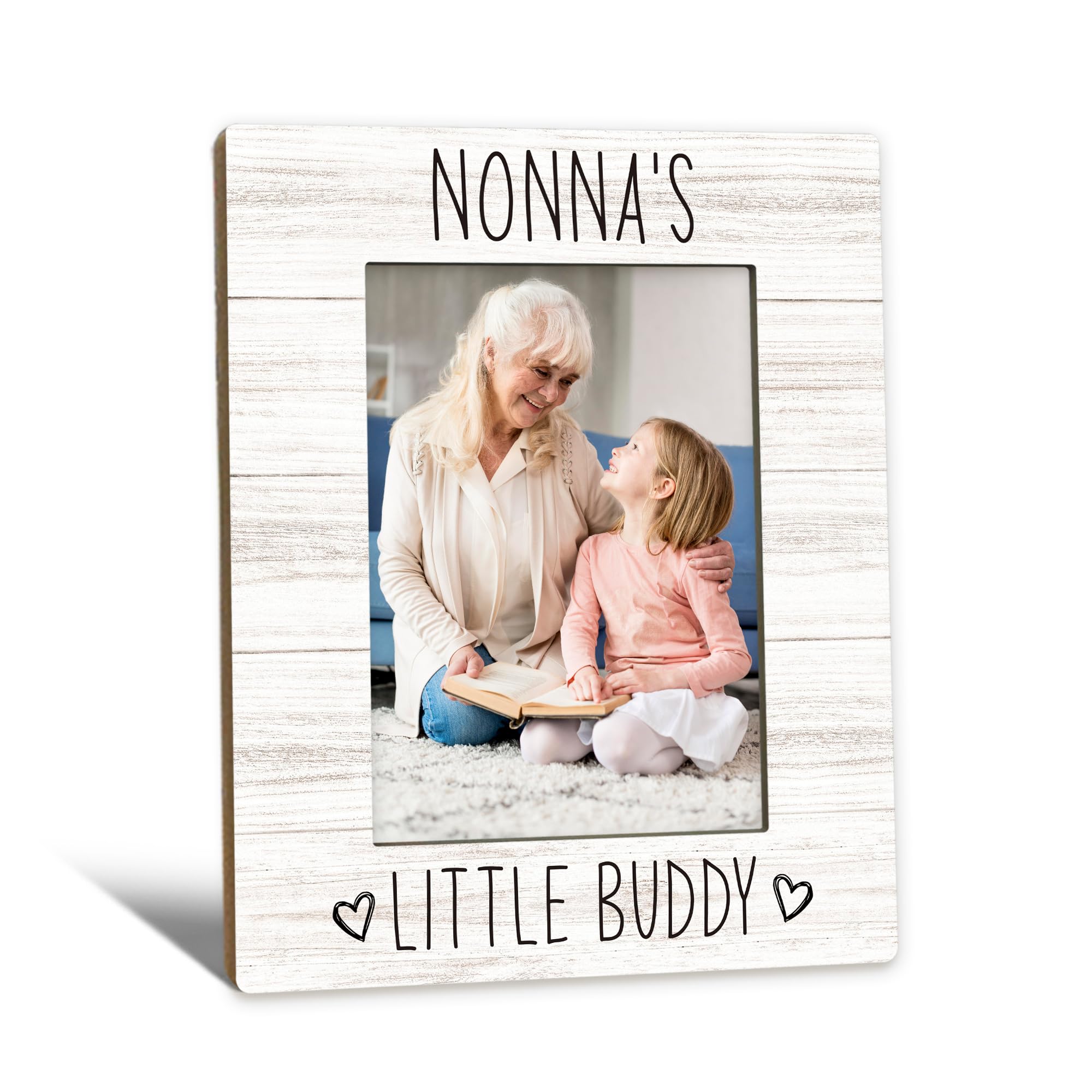 Cadre photo Nonna en bois 13x18 cm souvenir de petits-enfants