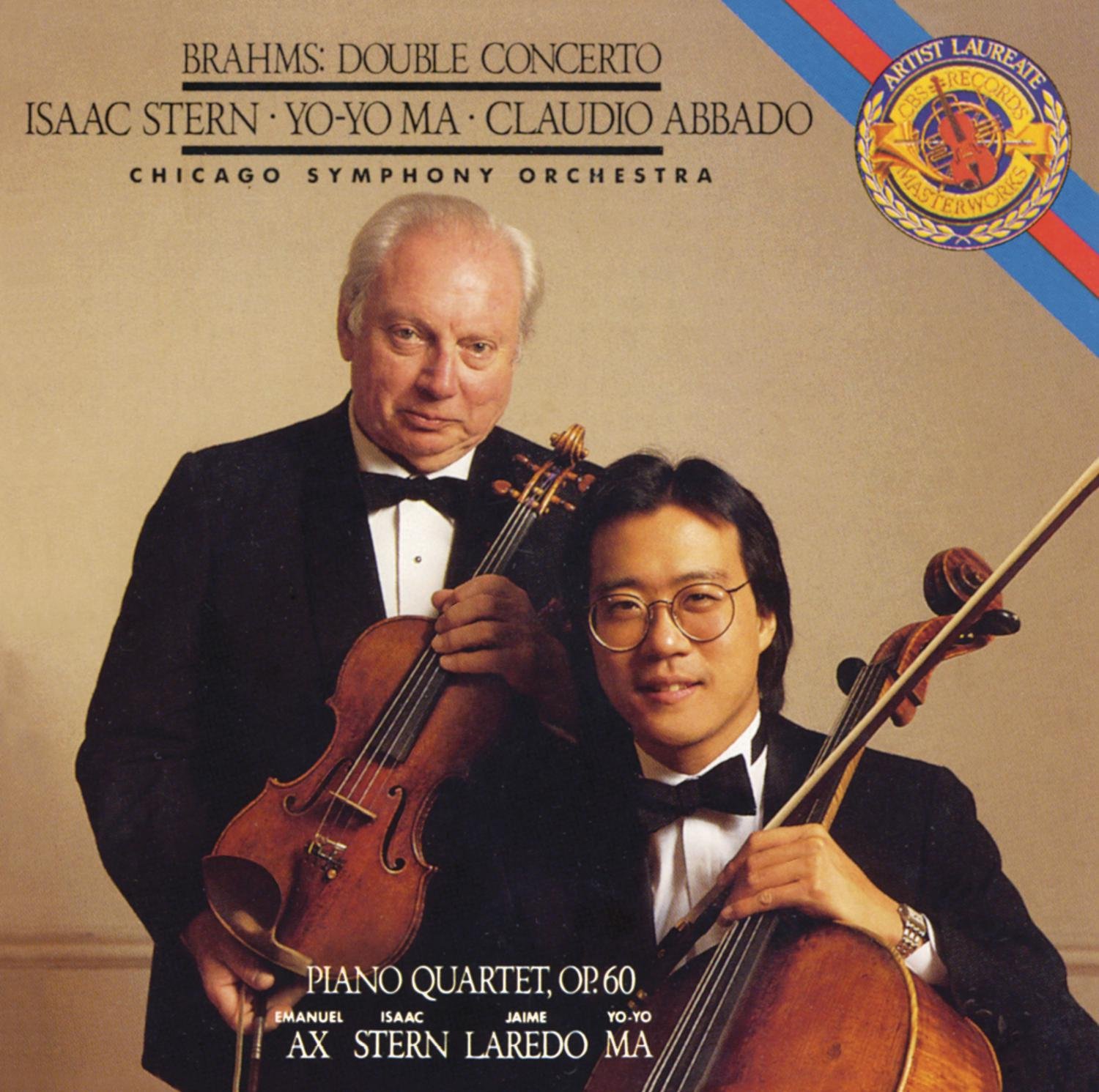 Brahms: Concerto For Violin, Cello A Nd Orchestra In A Minor, Op. 102 & P Iano Quartet No. 3 In C Min [Audio CD] Ma, Yo-Yo