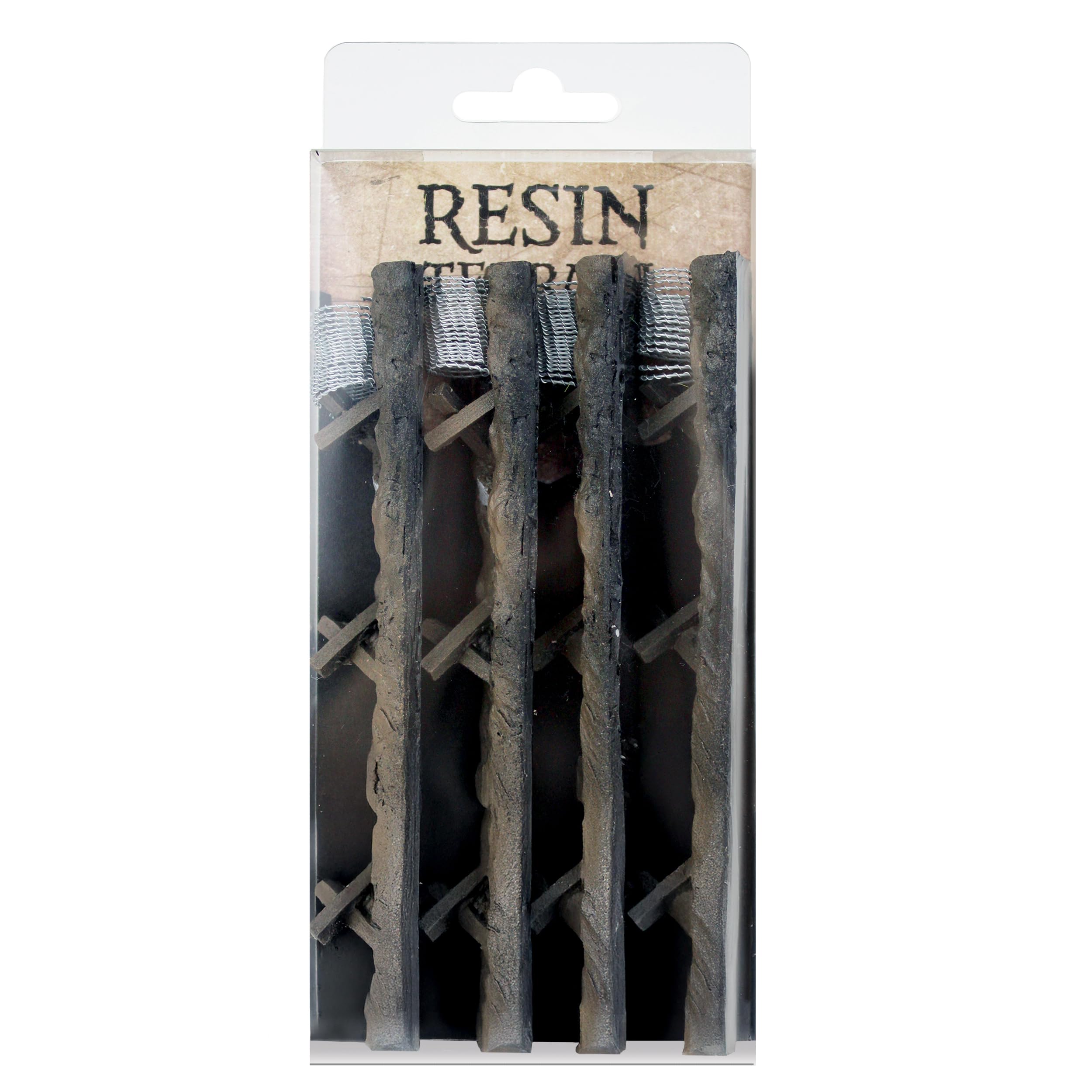 WWScenics Barbed Wire Defensive Position Painted x 4 | 20-28mm Scale | Wargaming/Tabletop/Diorama Scenery