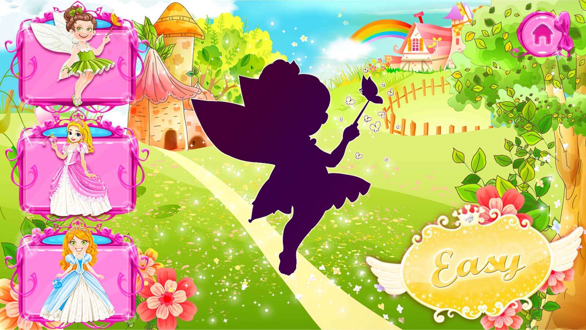 Princess puzzles games for toddlers and little girls free App on