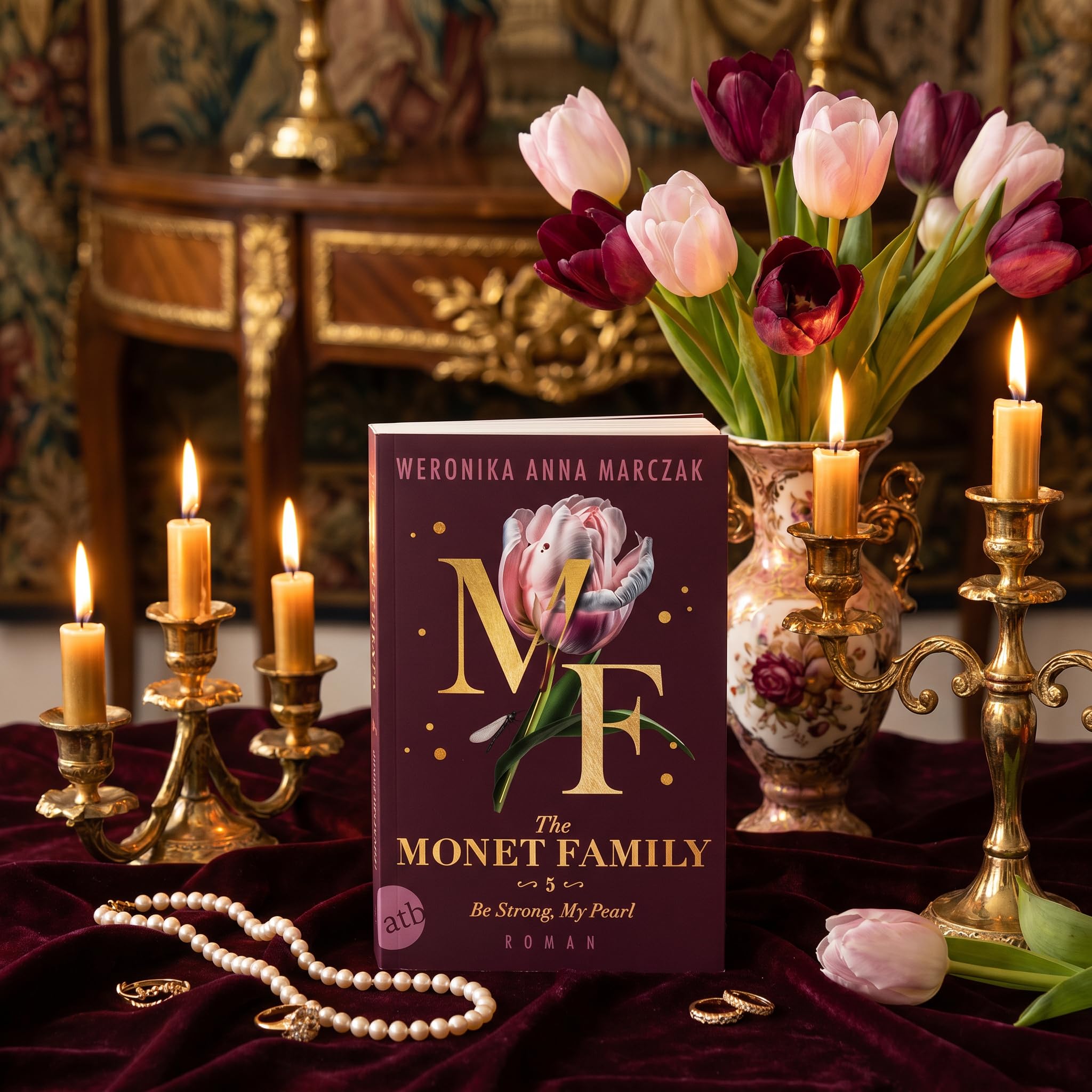 Weronika Anna Marczak - Bücherset - The Monet Family Family of Secrets Band 1 - 7 - Jugendliteratur Bestseller über Waisenmädchen, Verrat, Intrigen und Geheimnisse - mit einem exklusiven Lesezeichen