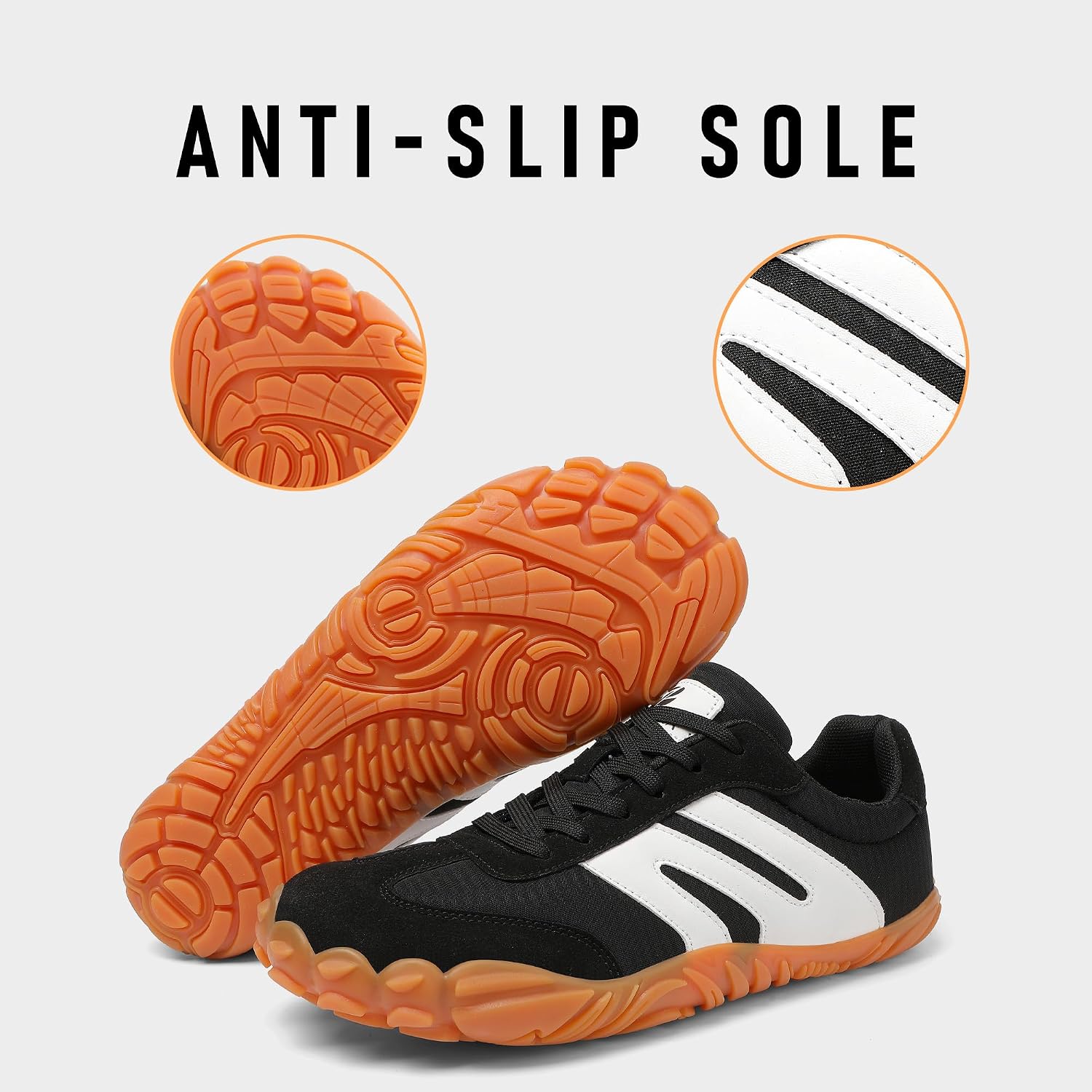 Minimalist Barefoot Shoes for Men Women Wide Toe Zero Drop Design