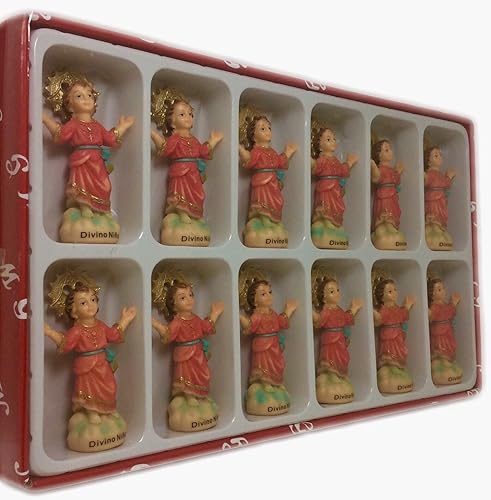 Miniatura 1 de Alliance Juego de 12 piezas de estatuilla Divino Nino de 3 pulgadas