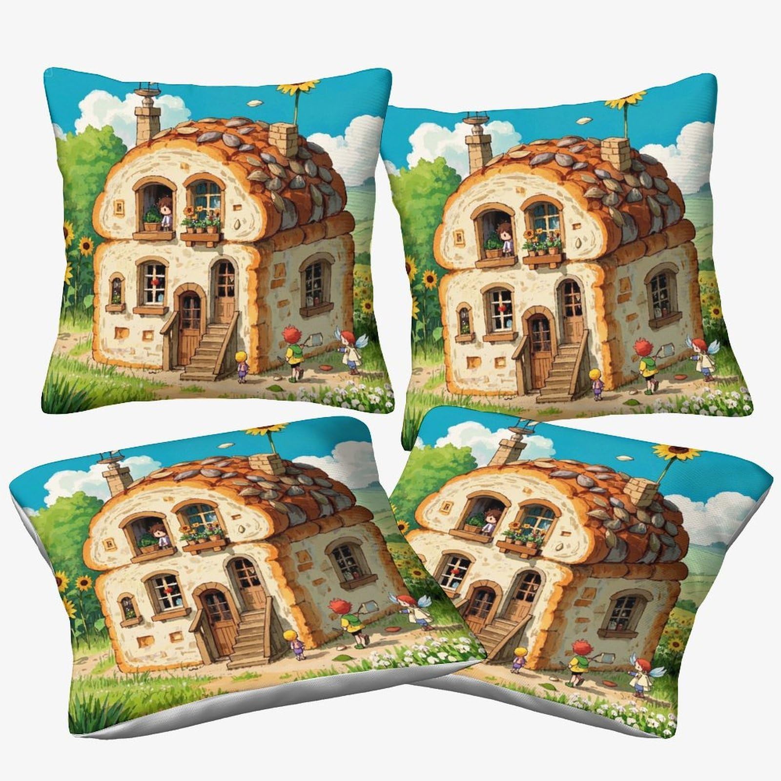 Taies d'oreiller 45x45 cm pour changer la déco de votre lit