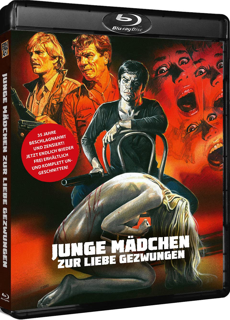 Edición Uncut Junge Mädchen zur Liebe gezwungen Blu-ray Limitada de Alemania