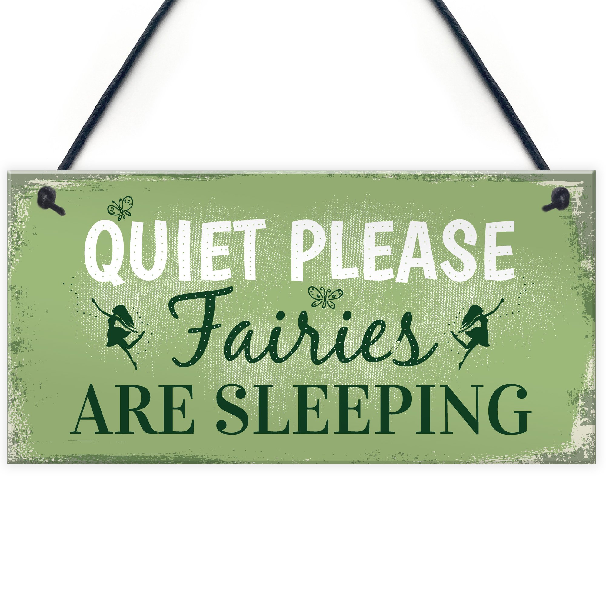 Red Ocean Quiet Please Novelty Hanging Plaque SummerHouse Sign Garden Shed Mum Grandma Nan Home Decor Gift