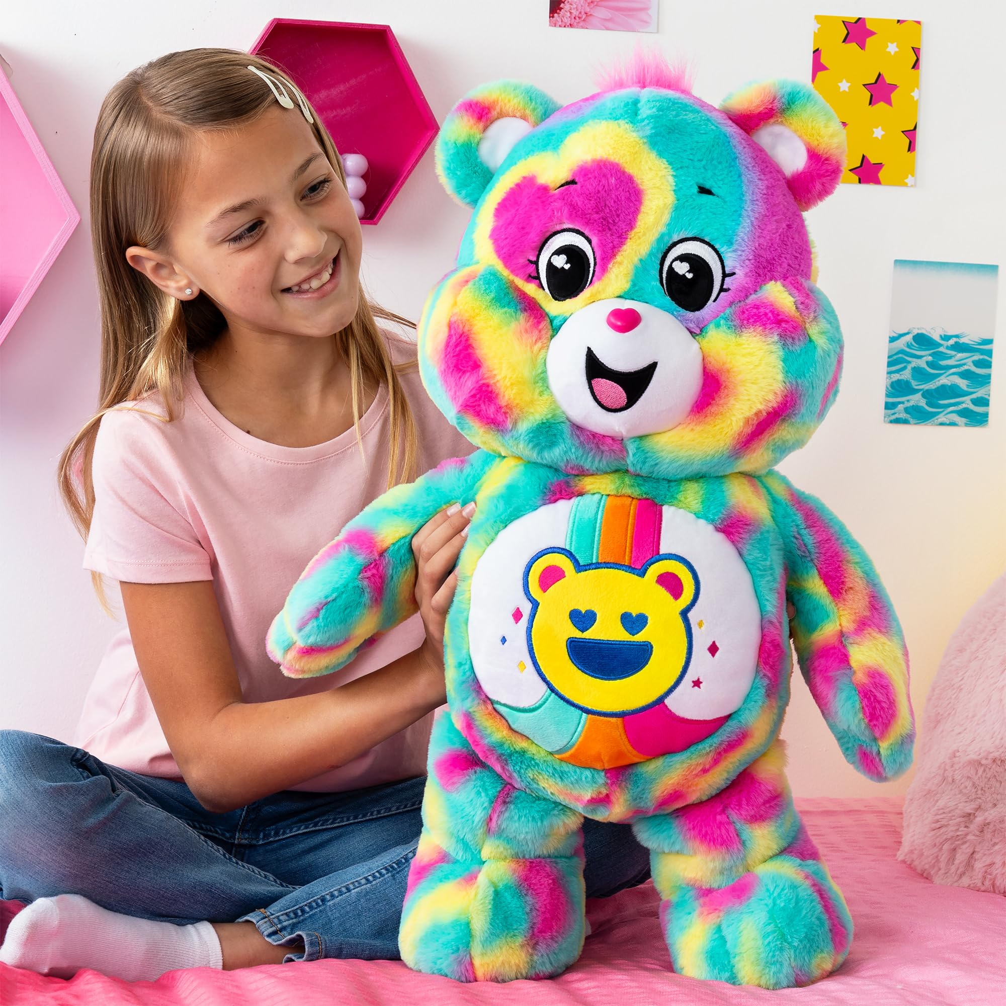 Peluche Vintage Bisounours Kenner 15cm – Grosgâteau – Loose Mais Authentique