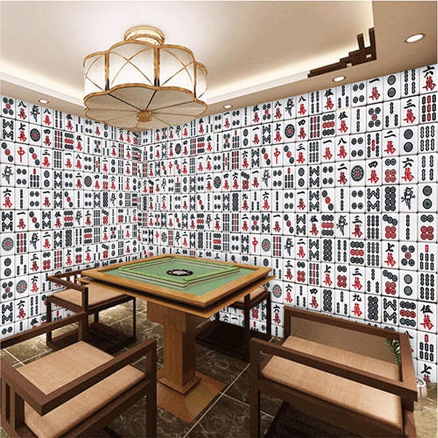 Set da Viaggio Mahjong Giochi da Tavolo Mahjong Cinesi Mahjong Portatili Giochi Tradizionali Mahjong