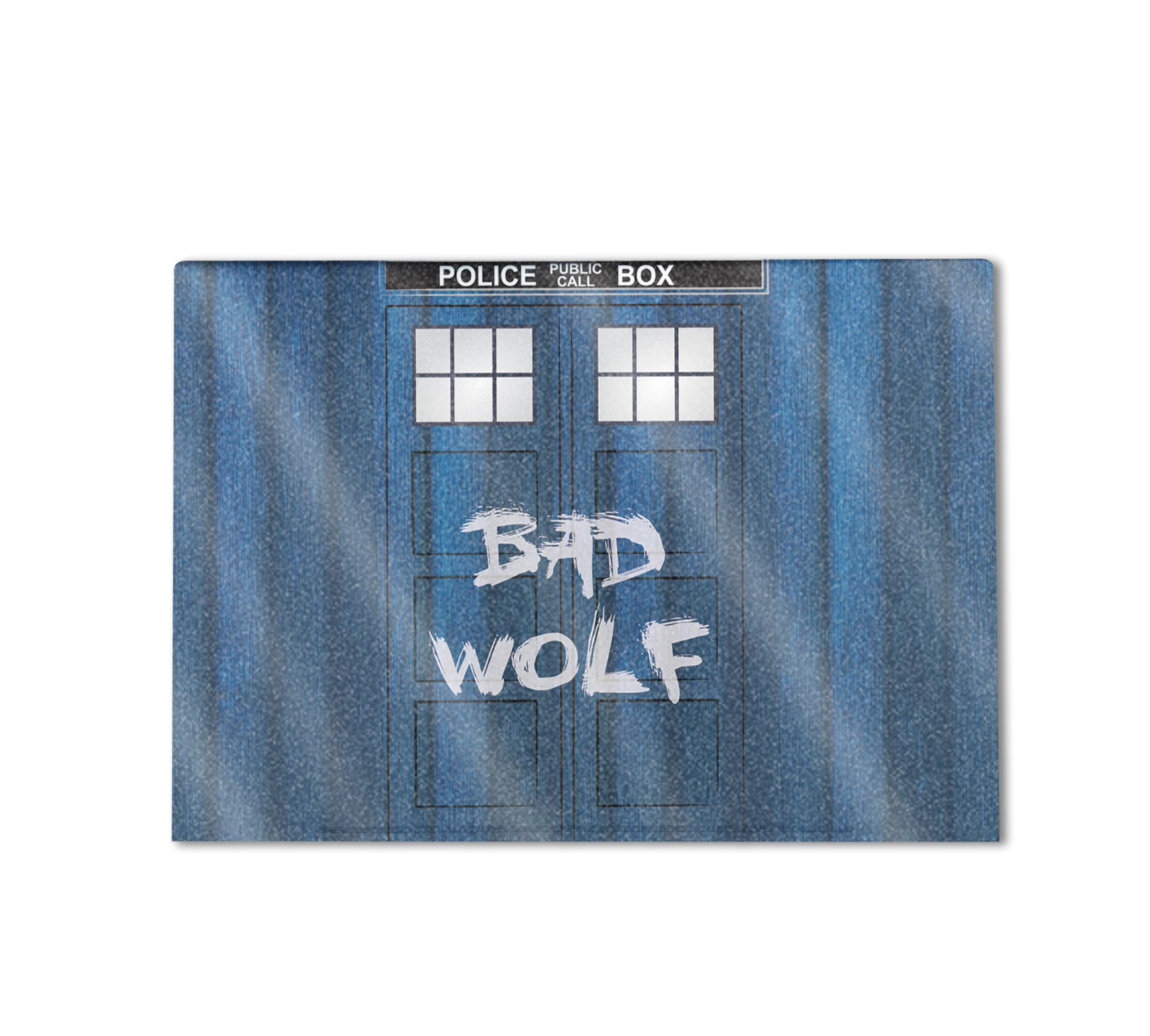 Glossy Glitter Gaming Skin Compatible with HP Envy x360 16” (2023) - Time Lord Box - Premium 3M Vinyl Protective Wrap Decal Cover - Easy to Apply | Crafted in The USA by MightySkins