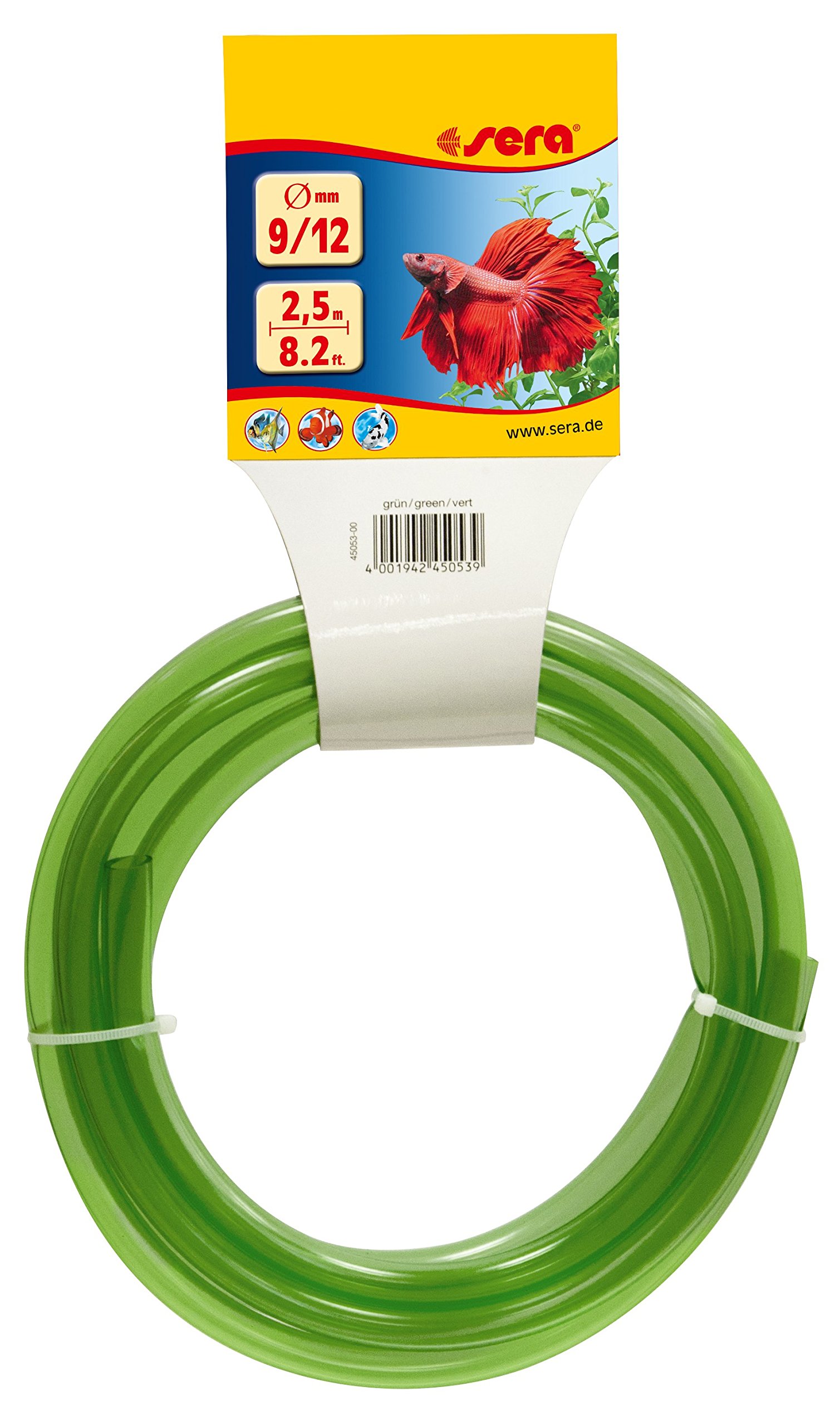 Sera45053 Hose for Aquarium 9/12 2.5 m Green