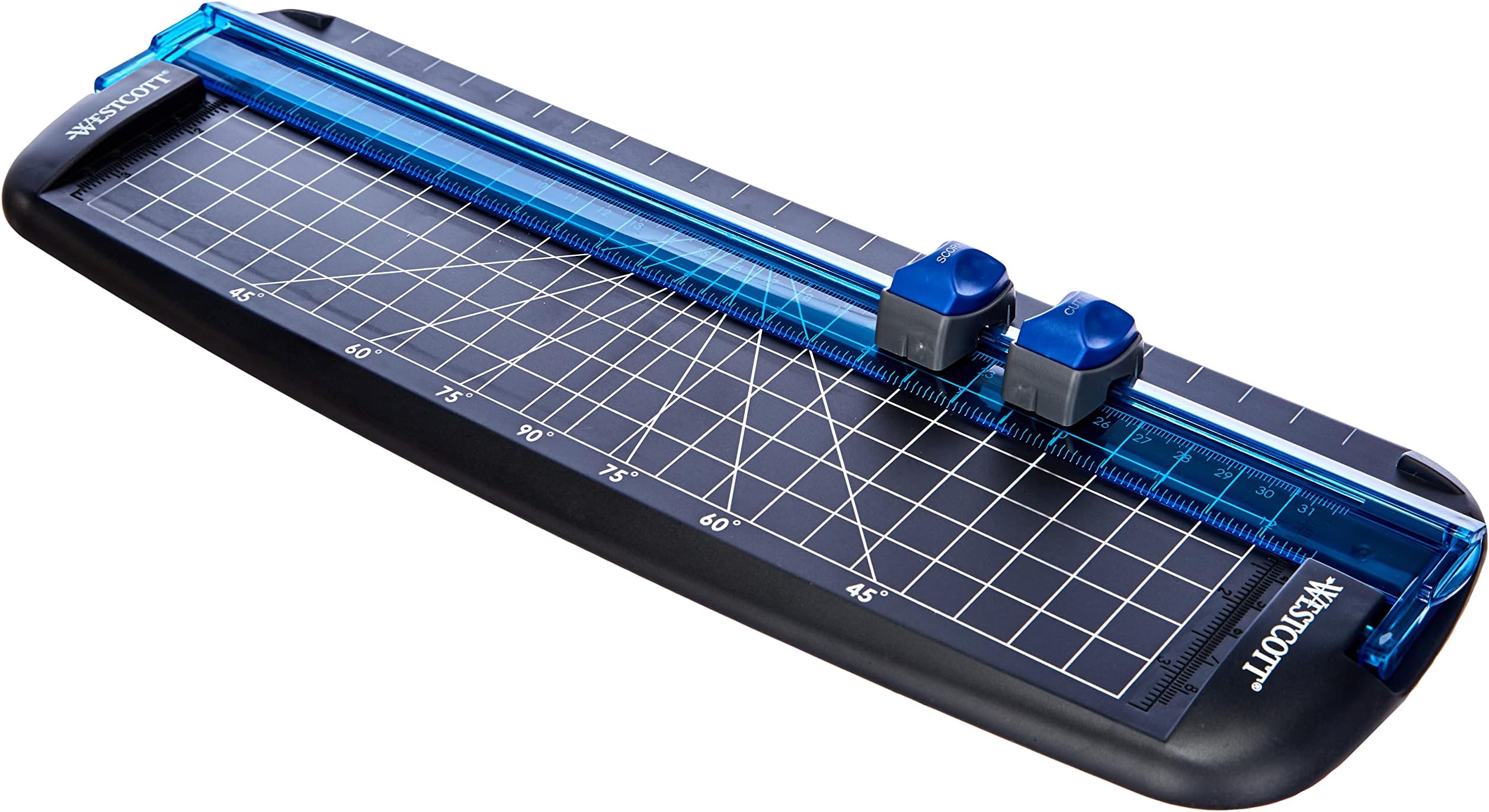 Westcott E-15804 00 12-Inch Multi-Purpose Personal Trimmer - Blue/Black