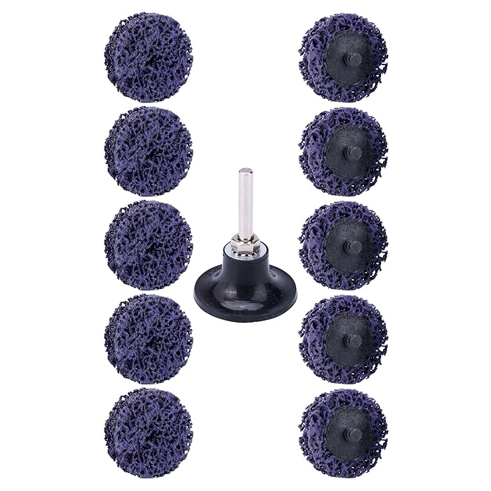 Buy ACBungji 11 Pack 2"x3/8" Strip Discs Wheel for Angle Grinders Paint