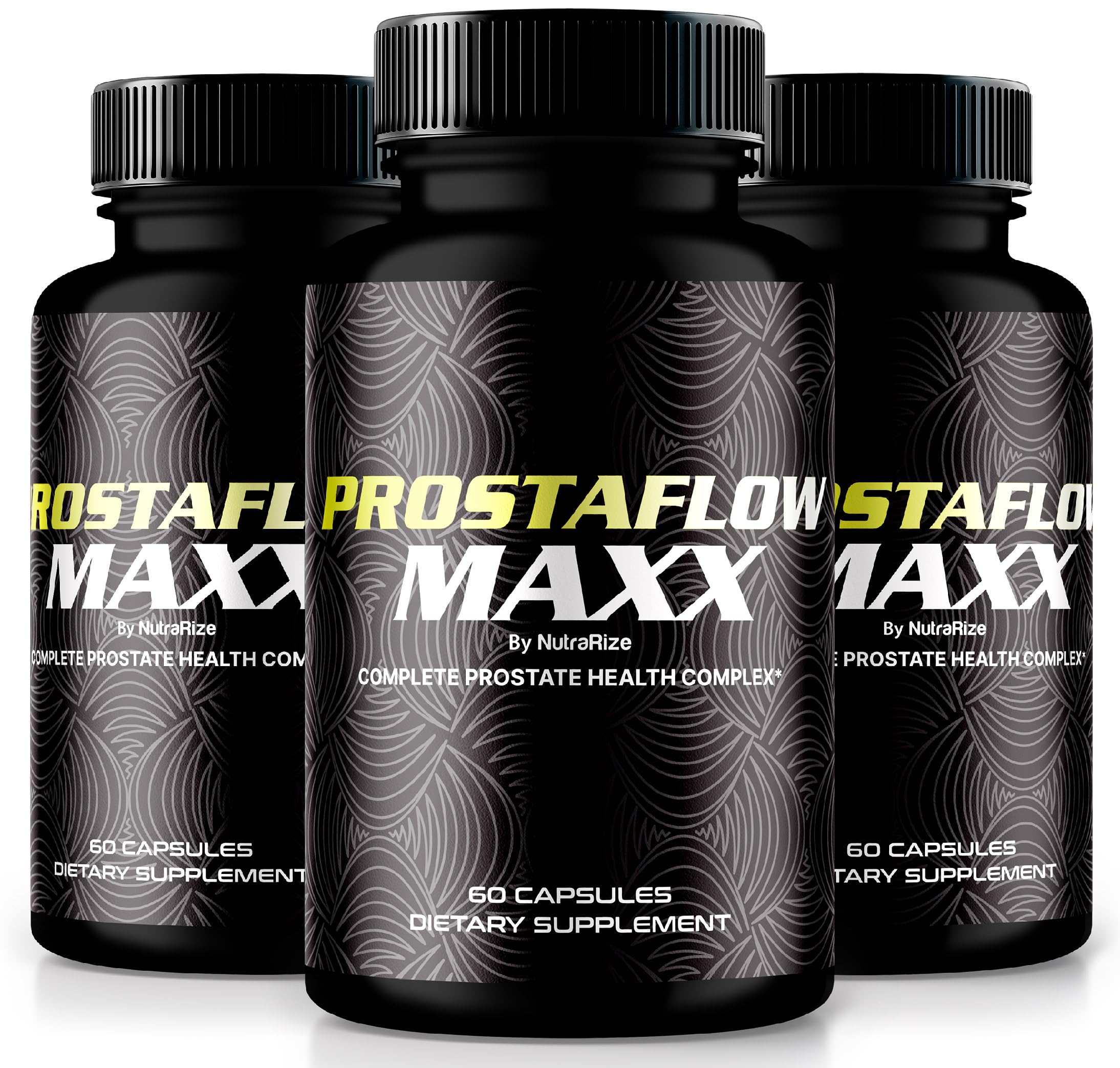 (3 Pack) ProstaFlow Maxx Capsules, ProstaFlow Max Prostate Support Supplement, All-Natural Supplement for Control, Advanced Pills for Energy, Prosta Flow Maxx Reviews (180 Capsules)