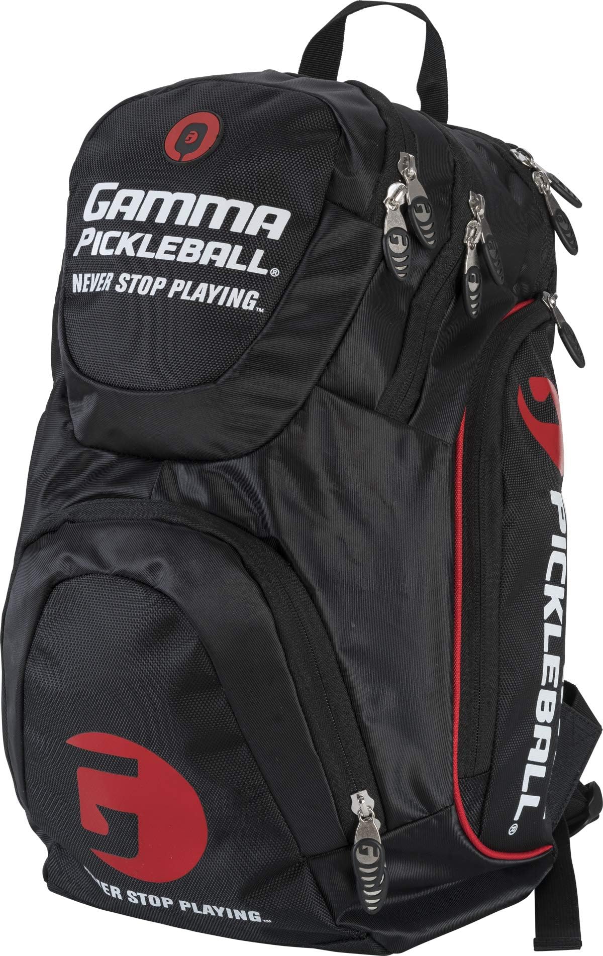Gamma Pickleballl Backpack Black/Red/Multi