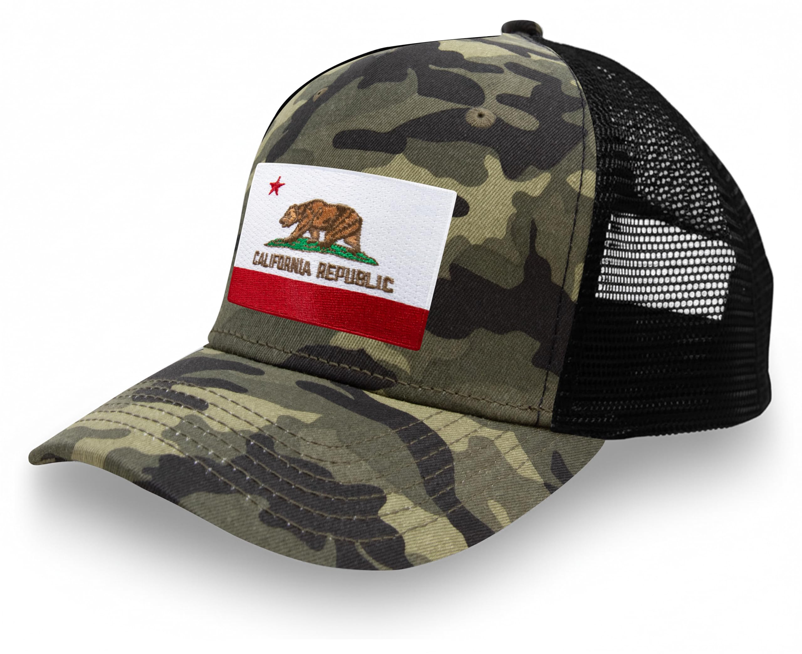 International Tie State Hat for Men and Women, Adjustable Snapback Trucker Baseball Cap with Embroidered Patch