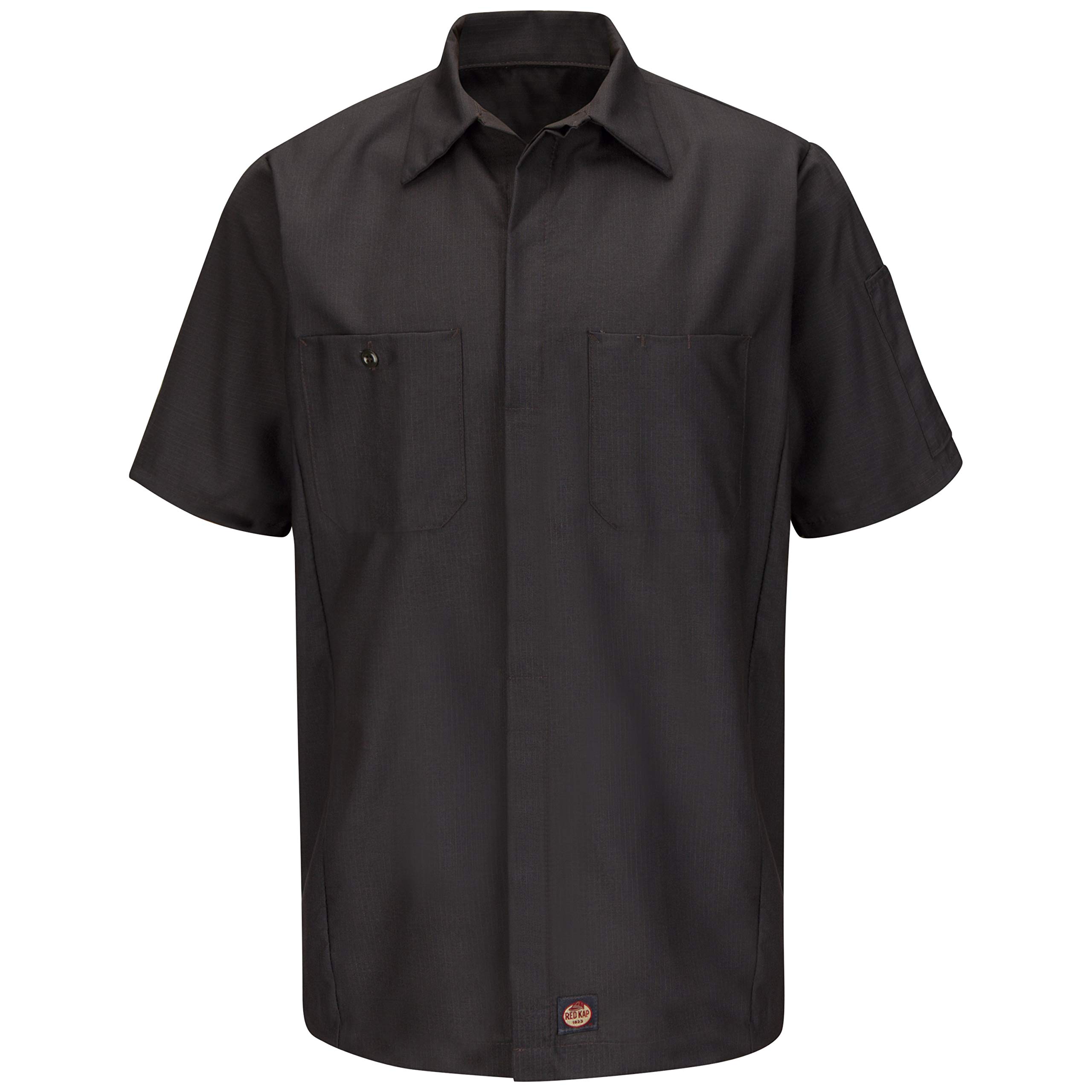 Red Kap Short Sleeve Two-Tone Crew Shirt
