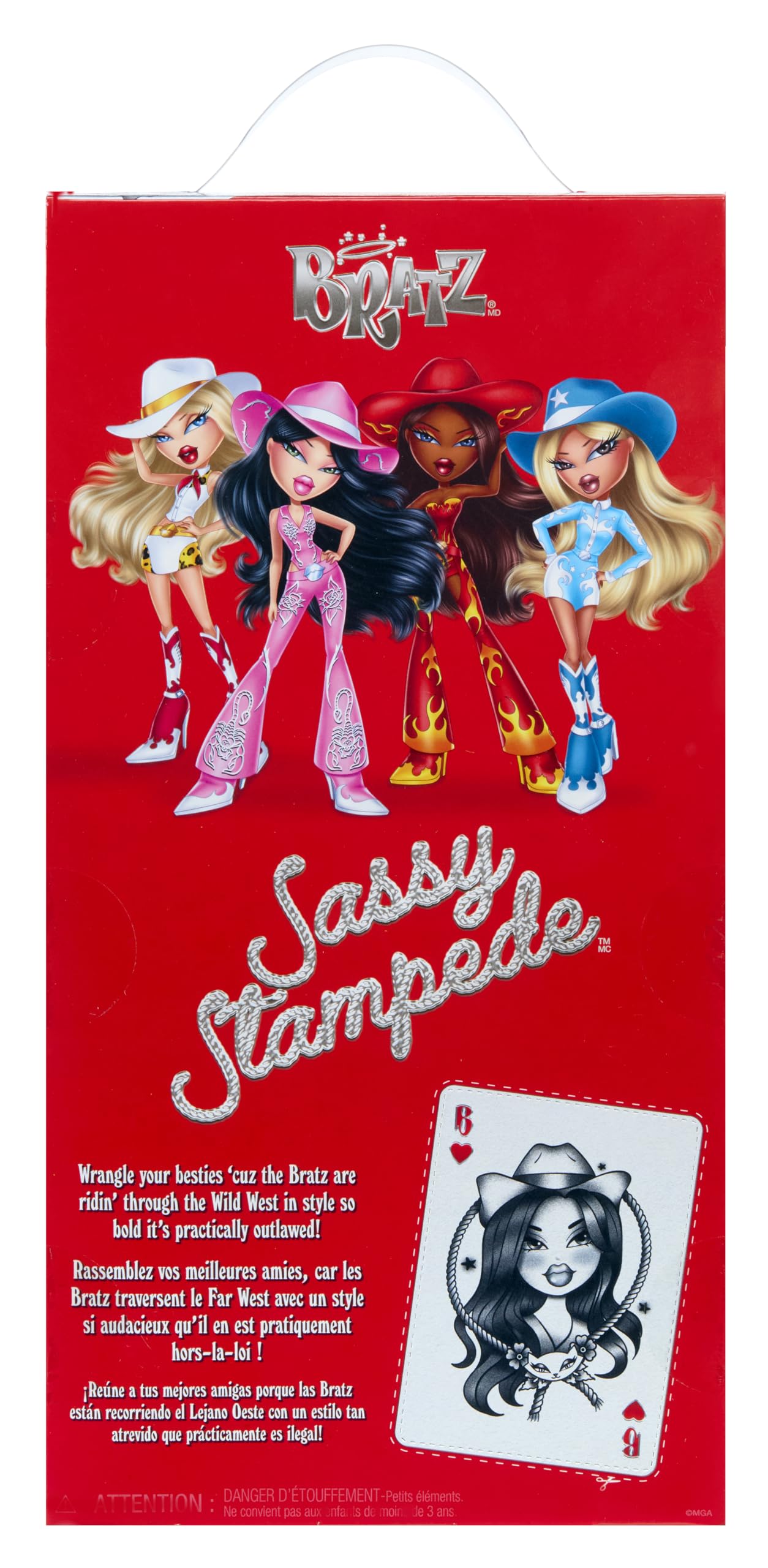 Bratz Sassy Stampede Jade – kolekcjonerska lalka modowa – lalka w stylu kowbojskim z kompletem ubrań i akcesoriami