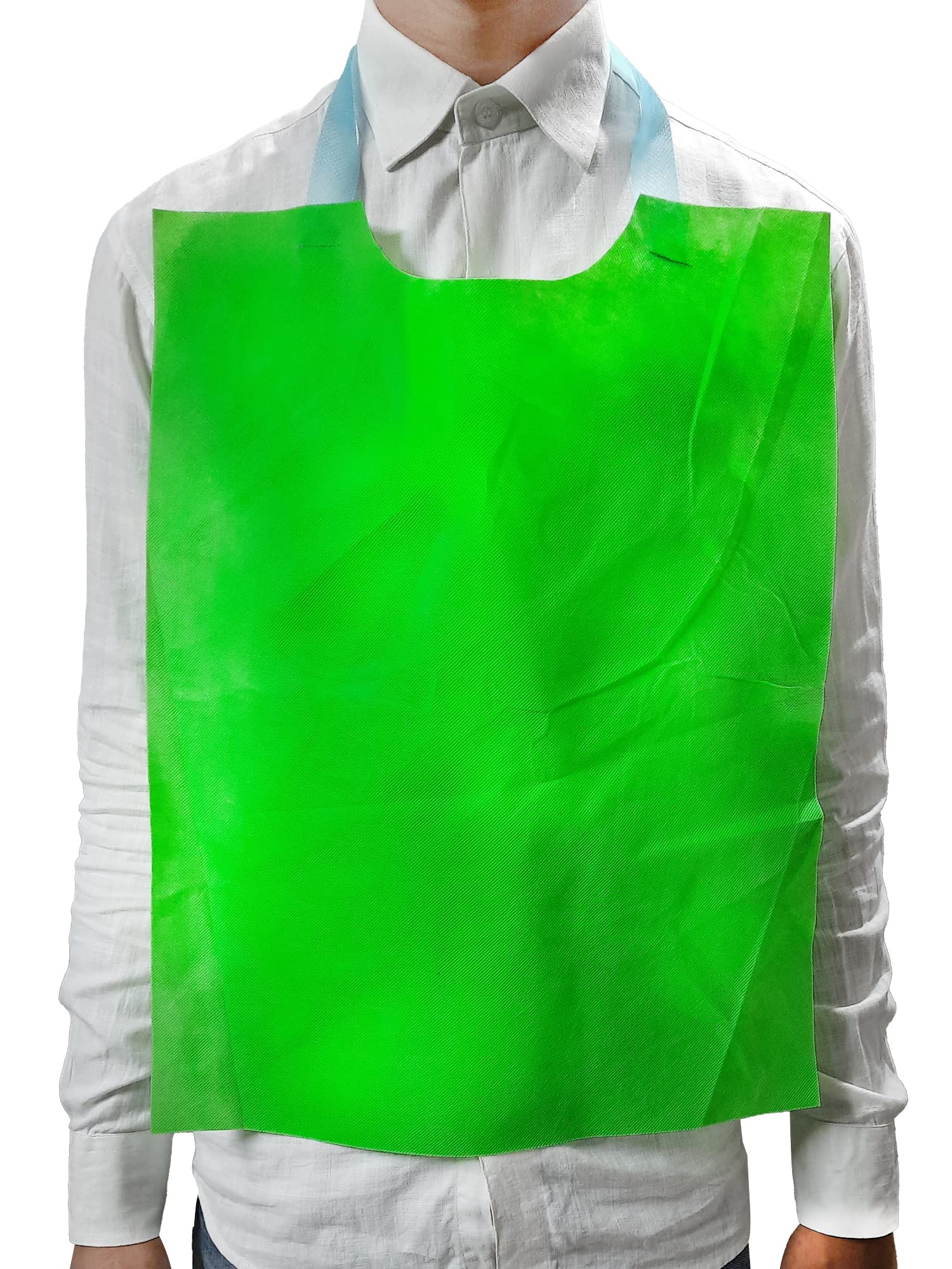 Pack of 50 Disposable BIBS for Tattoo BIBS, Cosmetology BIBS, Dental BIBS (Pack of 50, Green) (B09N1Q2C3D) Amazon Price History, Amazon Price Tracker
