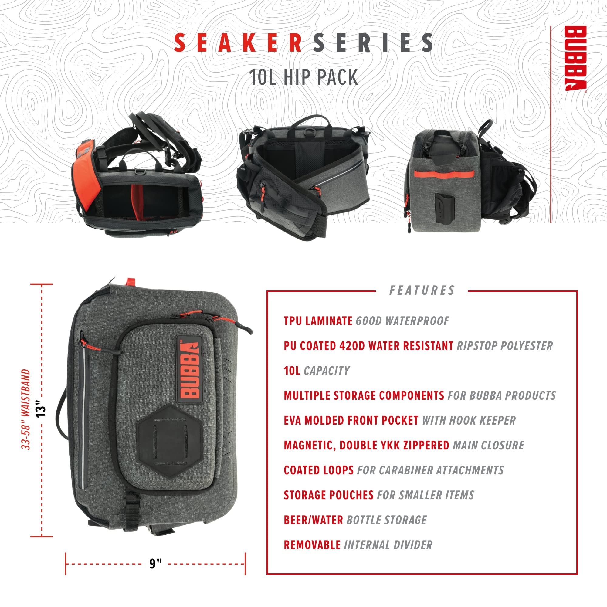 BUBBA Seaker Series torby odporne na warunki atmosferyczne