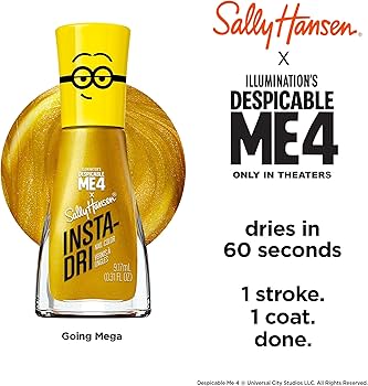 ⭐️ サリー ⭐️ Amazon.com : Sally Hansen Insta-Dri Despicable Me Nail Polish
