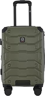 Wrangler ATG Trailway Expandable Hardside Luggage, Winter Moss, 22" Carry-On