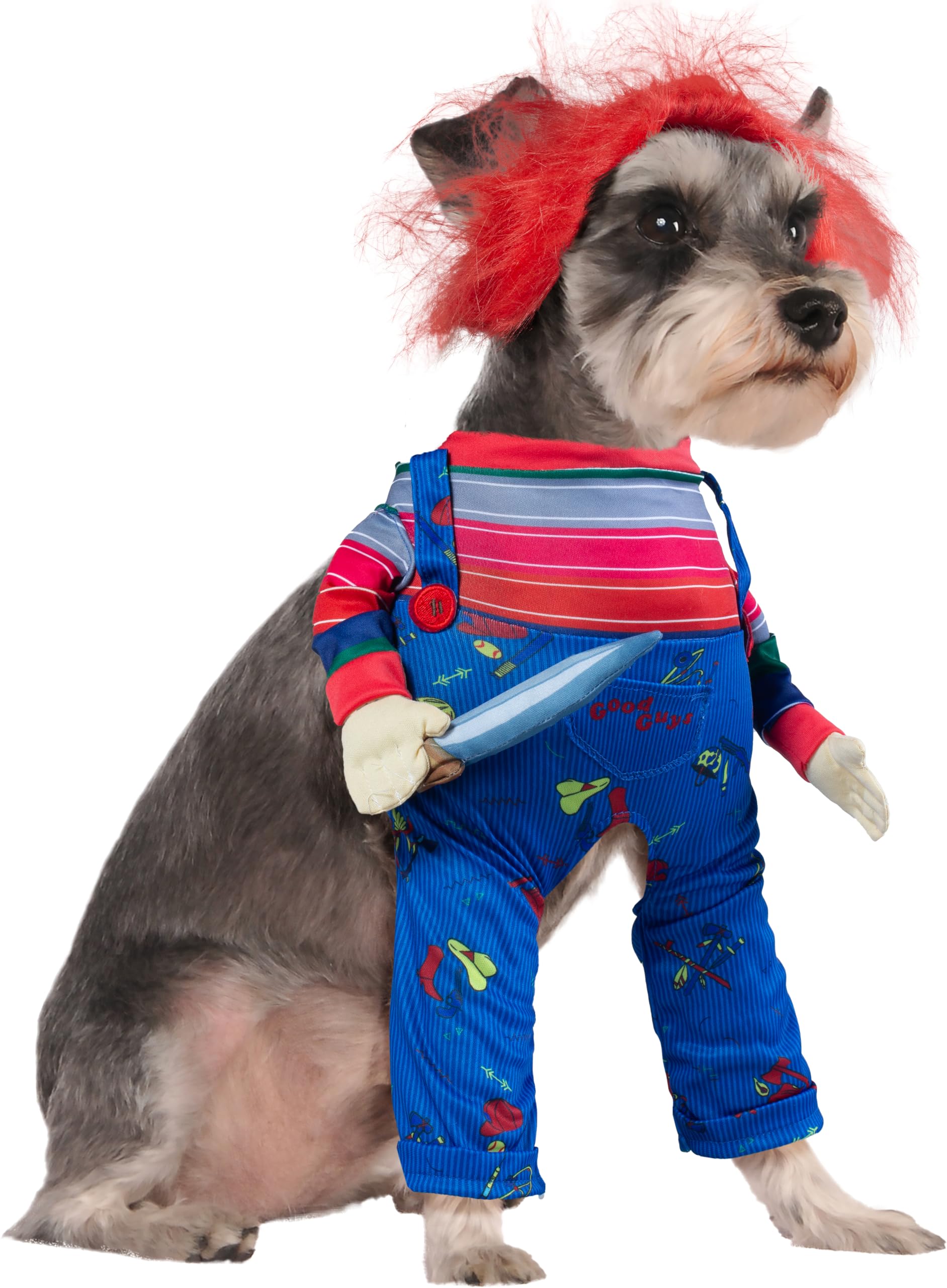 Rubies Chucky Pet Costume for Themed Parties and Halloween, Medium