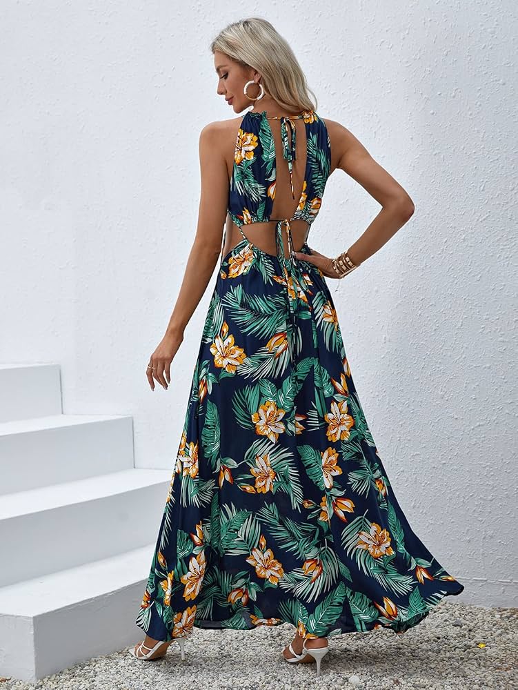 Kleid tropical print Clearance