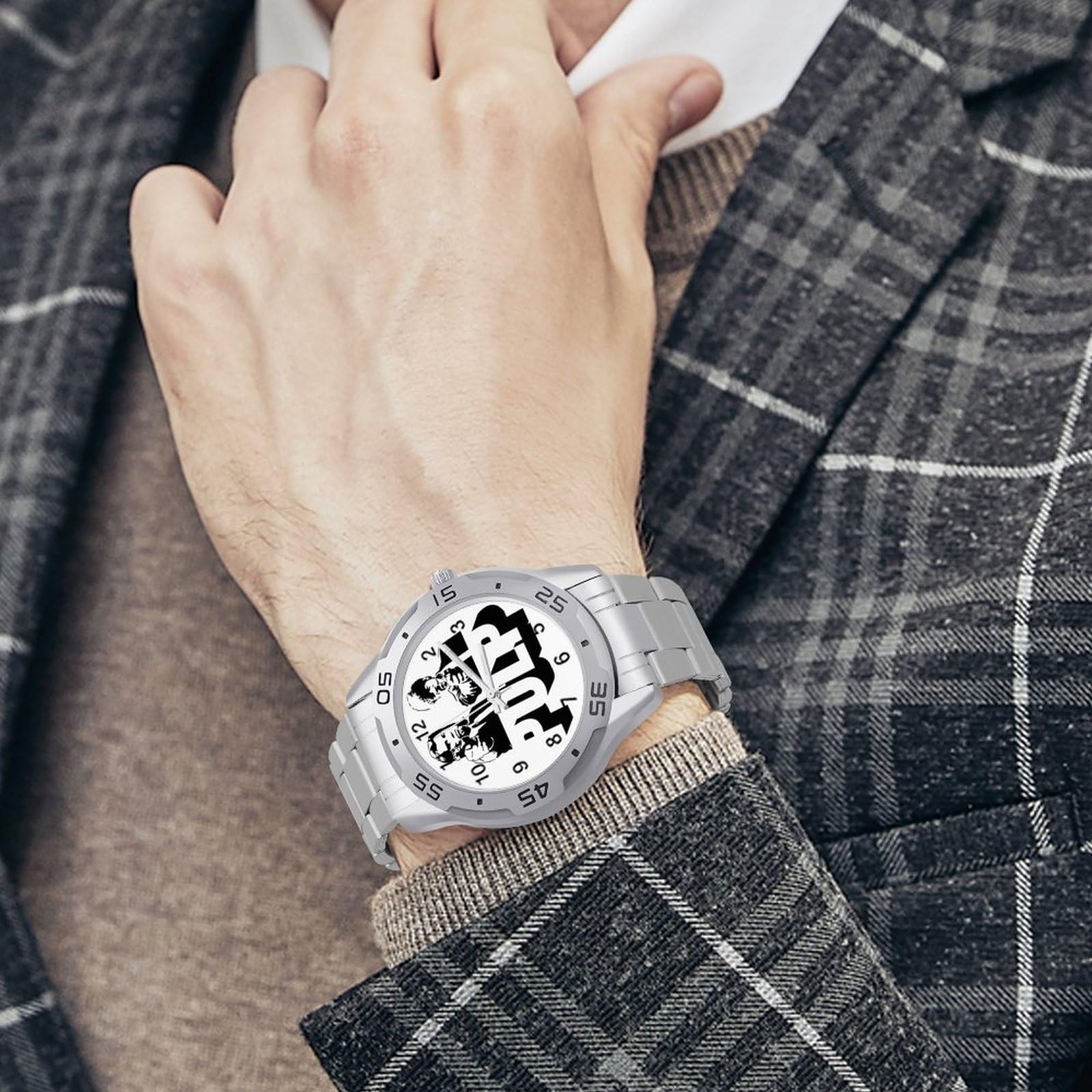 Amazon.co.jp: パルプ・フィクション 腕時計メンズ 高級腕時計