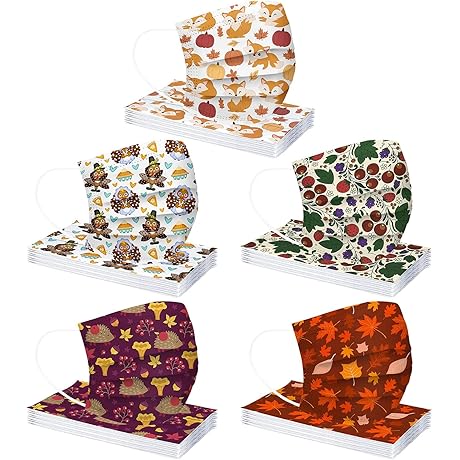 50PCS Summer Flower Kids Face Masks: Stay Safe and Stylish!