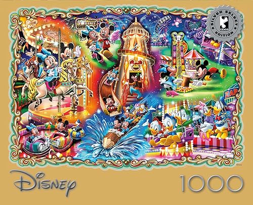 Miniatura 2 de Ceaco - Silver Select - Disney - Carnaval de Mickey - Rompecabezas de 1000 piezas para adultos desafiante rompecabezas perfecto para noches de juego