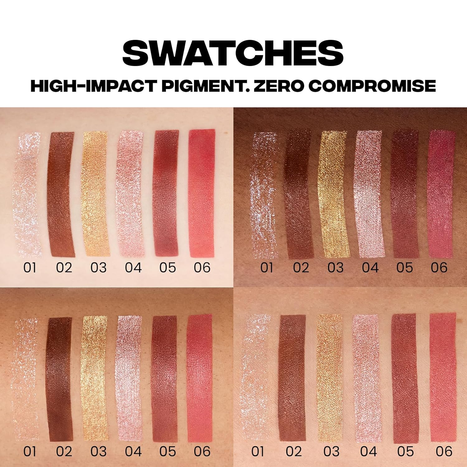 Sacheu Liquid Eyeshadow STAY-N Longwear Eye Makeup — Buildable Highly Pigmented & Blendable Eye Shadow Cream in Matte & Shimmer Finishes, Candy Dipp’d - Image 7