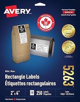 Avery TrueBlock快递标签 2