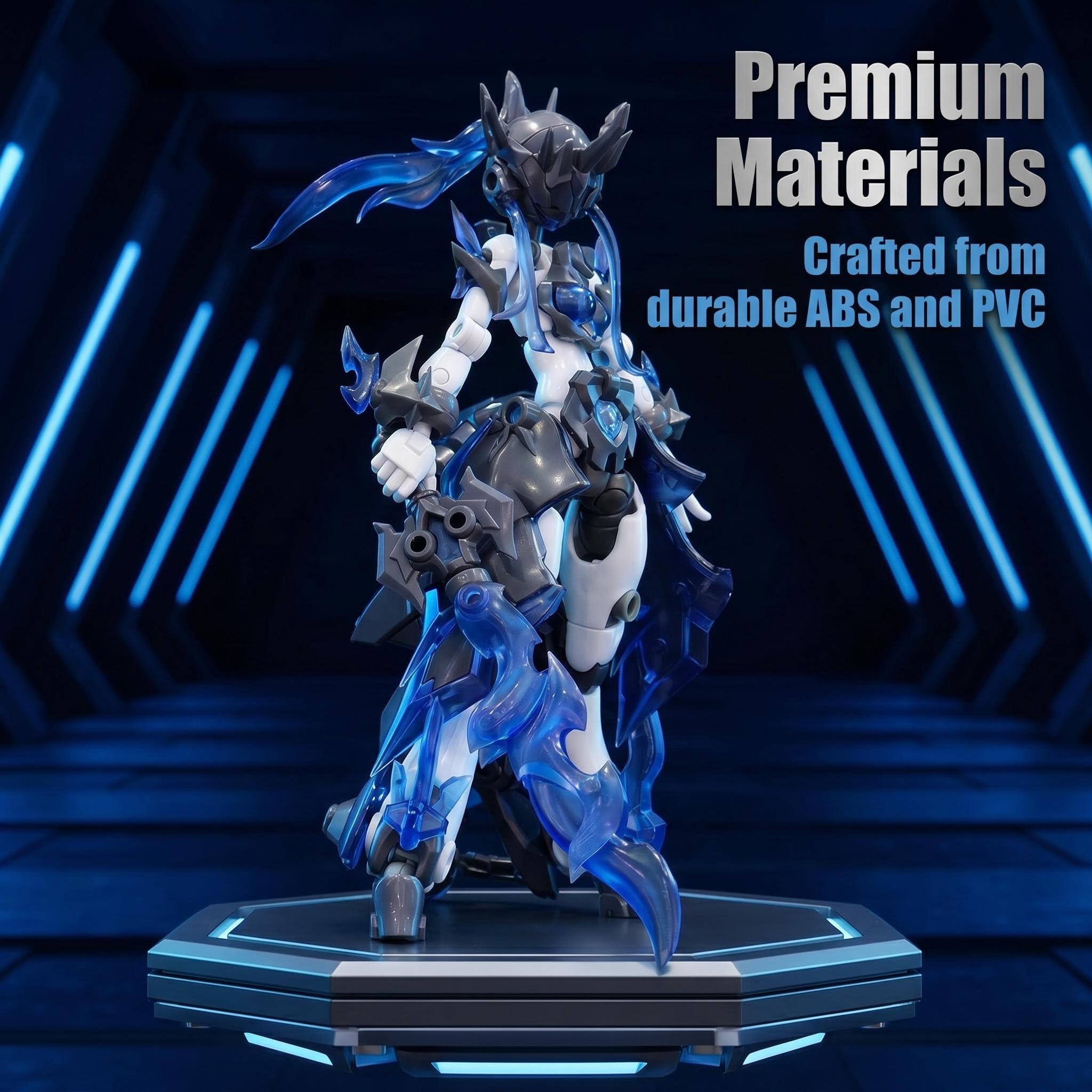 HIPLAY QUANKAI Studio Interferencja Genów Dullahan Kaimi QK-WT-001 Wersja Standardowa Zestaw Modelarski z Plastiku w Skali 1/12