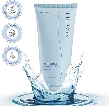 SEACRET Body Lotion - Scented Body Moisturizer Enriched with Dead