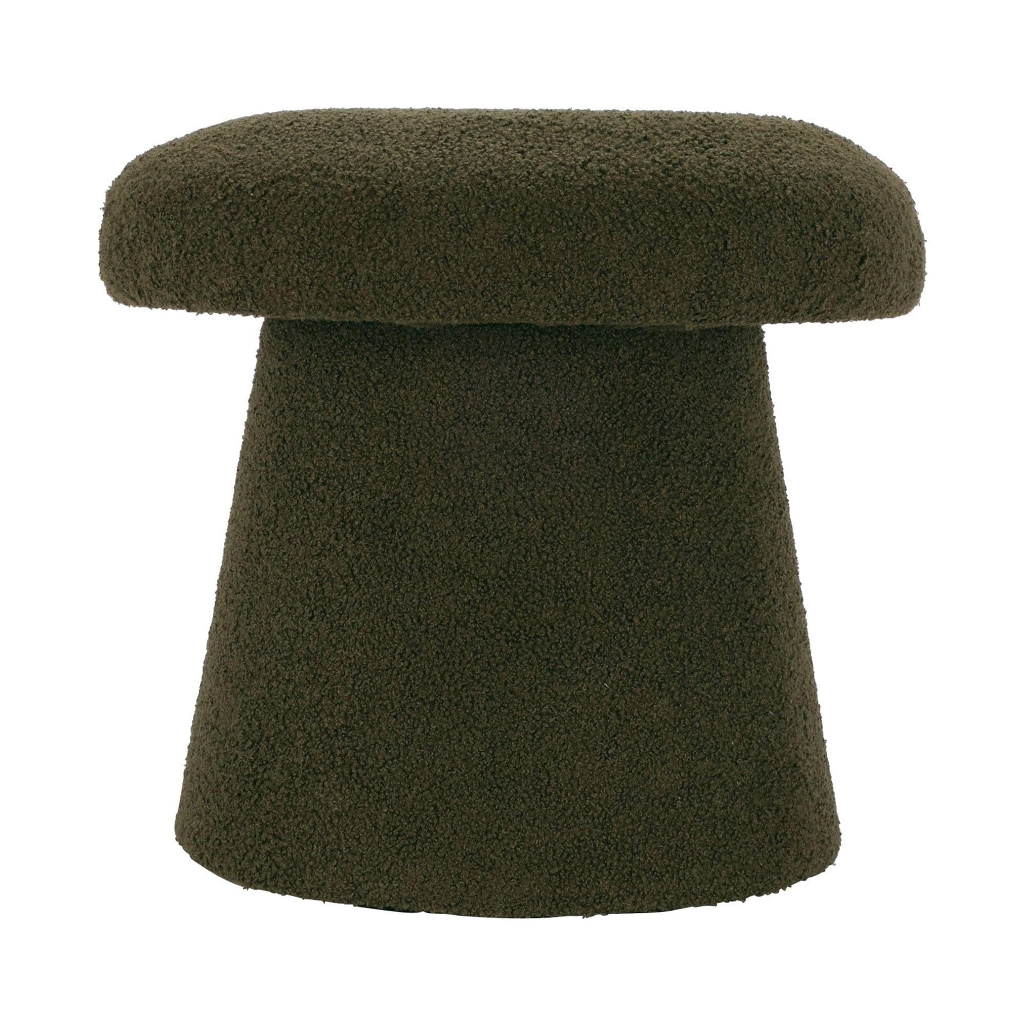 Well Home Tabouret Champignon 'Teddy' Vert Ø43 x 38 cm