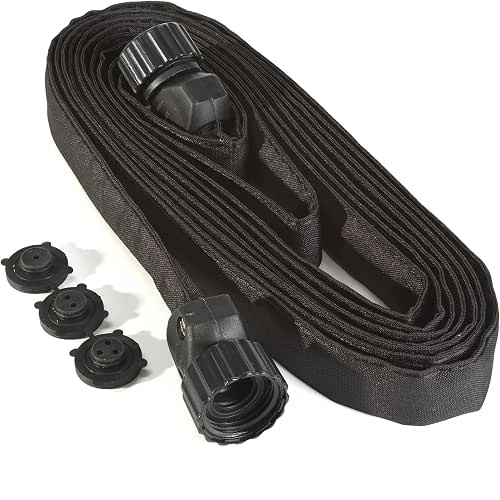Rocky Mountain Goods 15-Foot Flat Soaker Hose - Heavy Duty
