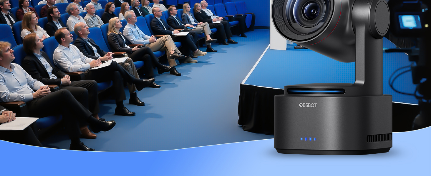 OBSBOT Tail 2 AI-Powered PTZR 4K Live Production Camera, Pro AI