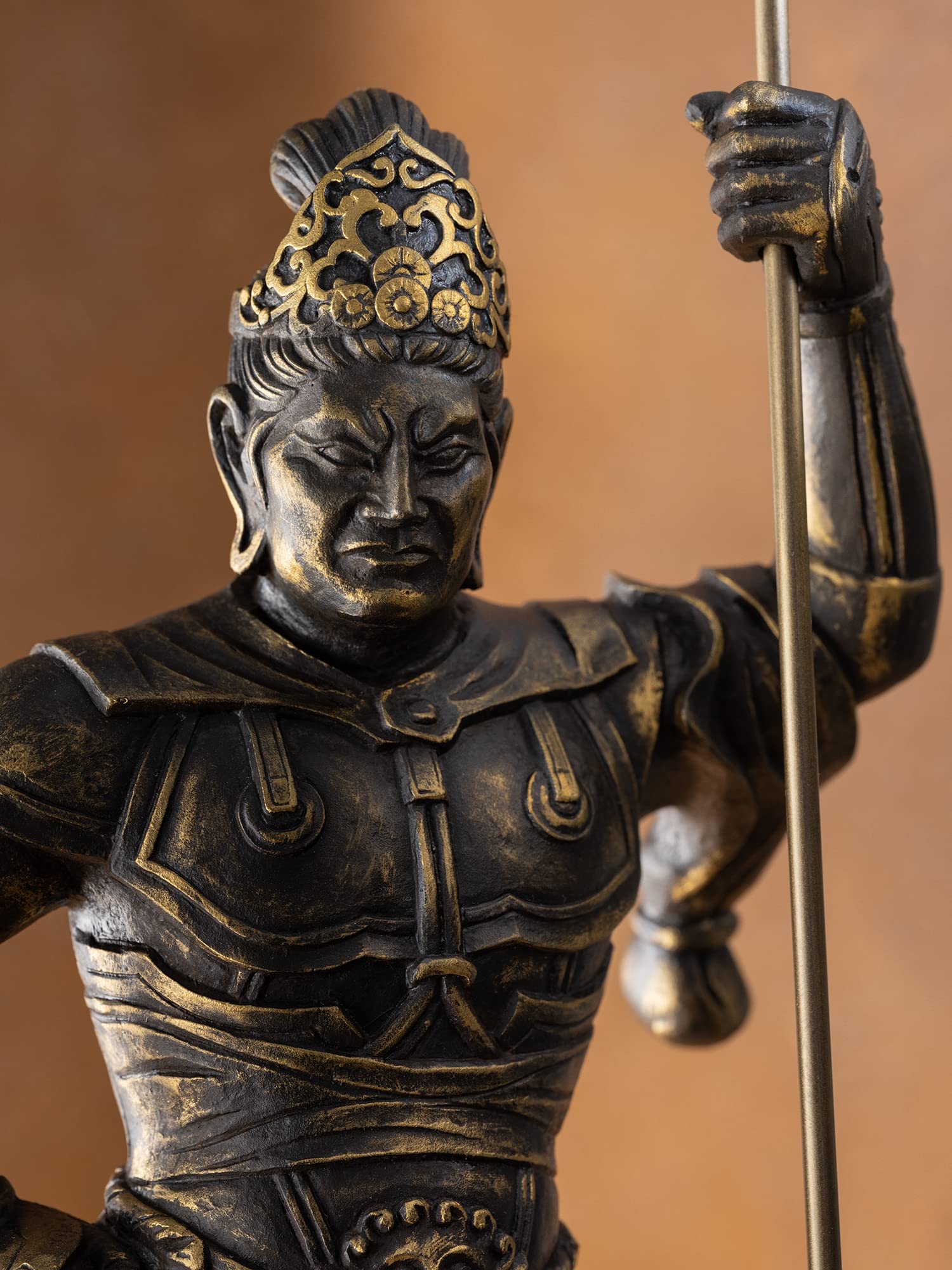 毘沙門ブロンズ像