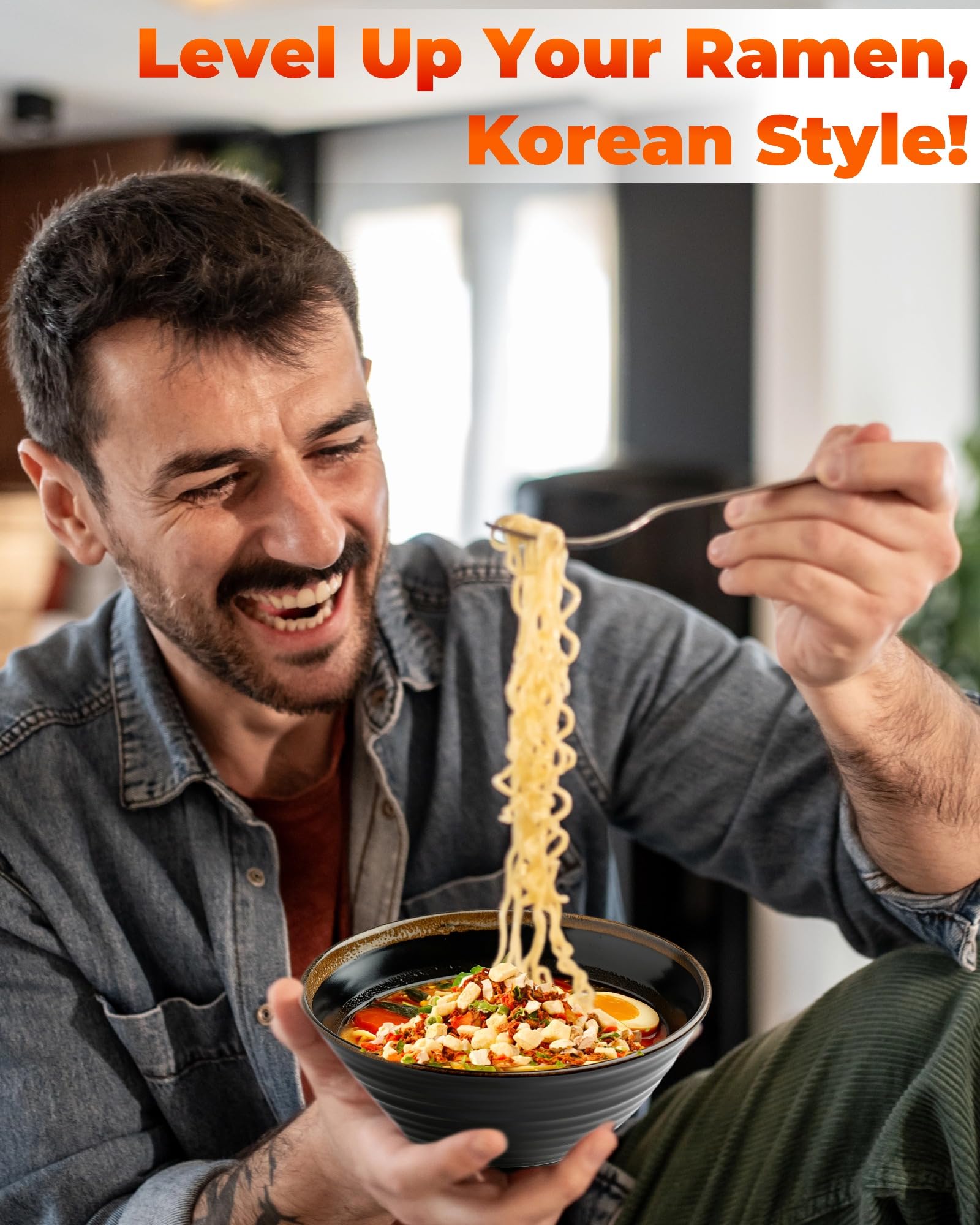 Dried Kimchi Ramen Toppings 6oz - 5 Ingredients Korean-Style Dehydrated Vegetable Mix, Vegan, No MSG, Preservative Free, Dried Vegetables for Instant Ramen Noodles, Soup (170g)
