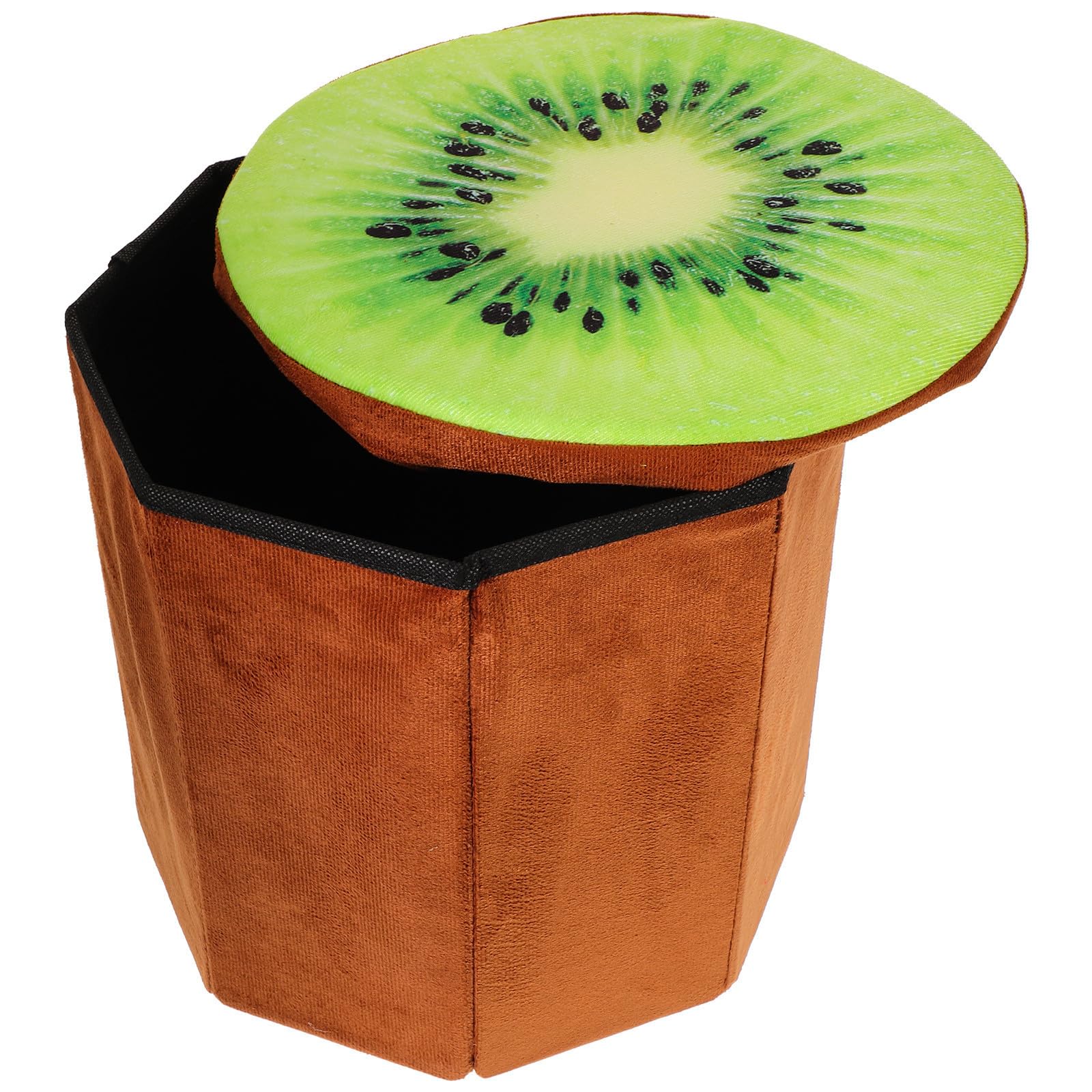 Tabouret pliant en tissu contre le désordre : la boîte rangement enfant fruit