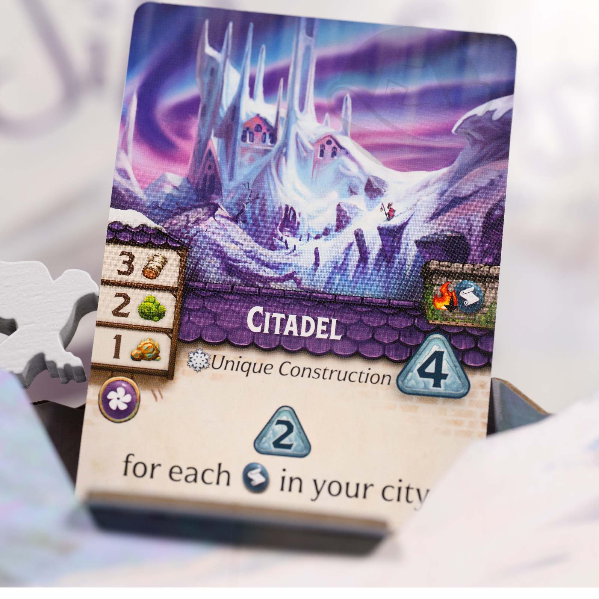 Starling Games | Everdell: Silverfrost Essentials Edition | Gra planszowa | Wiek 10+ | 1-4 graczy | Czas gry 40-80 minut