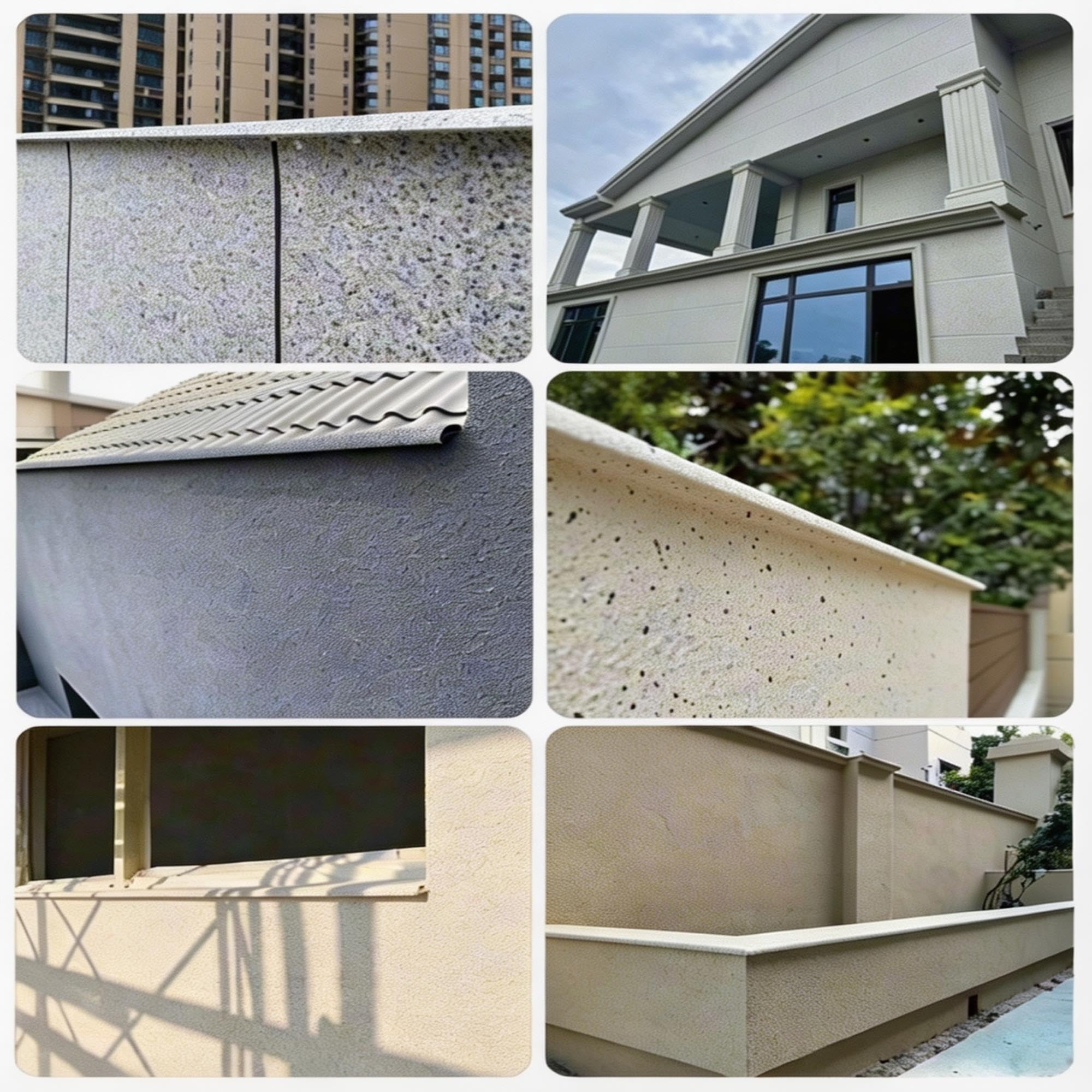 Lluvia de Aluminio Anodizado con Borde Goteo Desviador de Lluvia