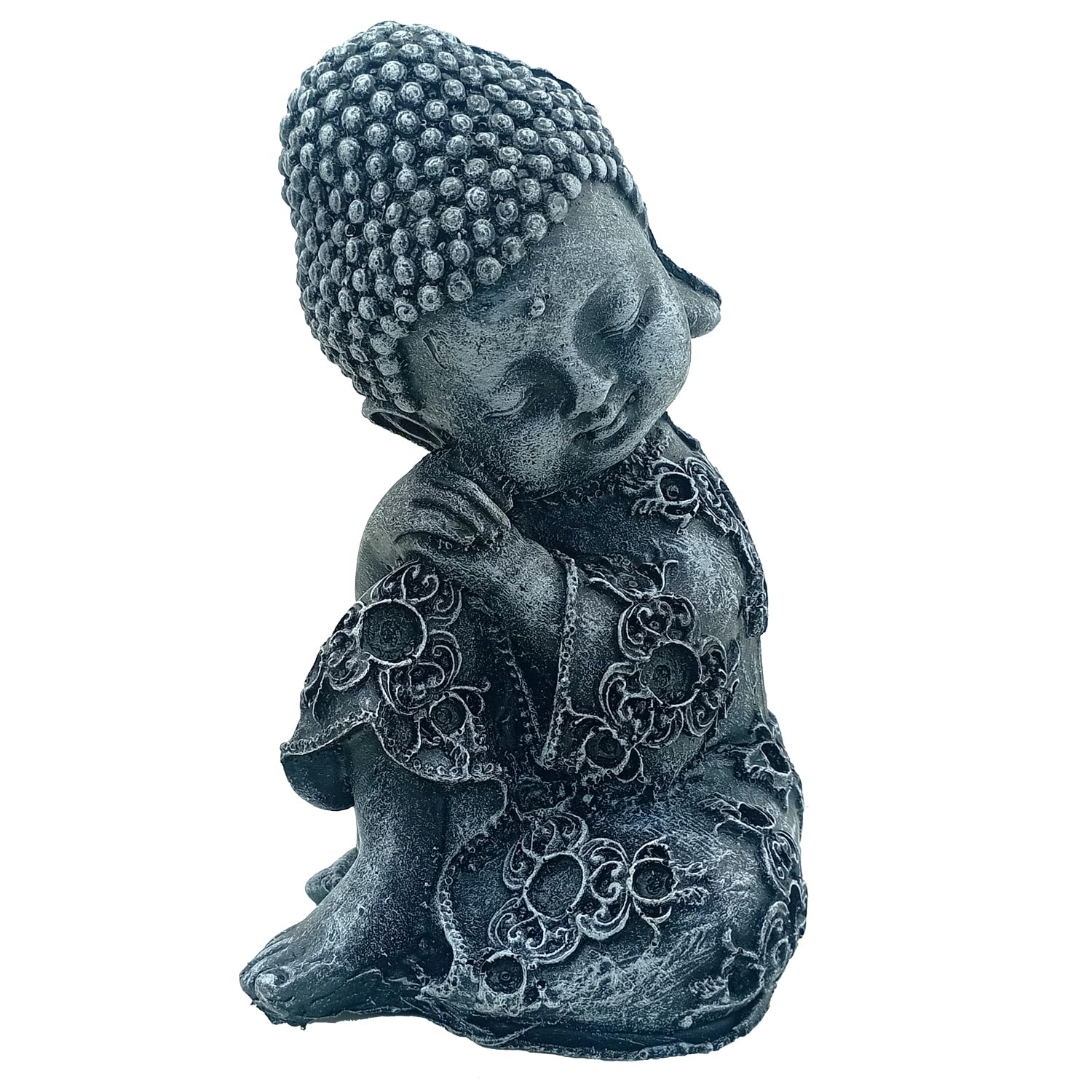 JAINSONS PET PRODUCTS Meditating Ascetic Baby Buddha Aquarium Ornament Fish Tank Decoration for Fish Tank Aquarium Home Garden Decor Sleeping Buddha Ornament Resin Gray Blue (B0CD2M2WQD) Amazon Price History, Amazon Price Tracker