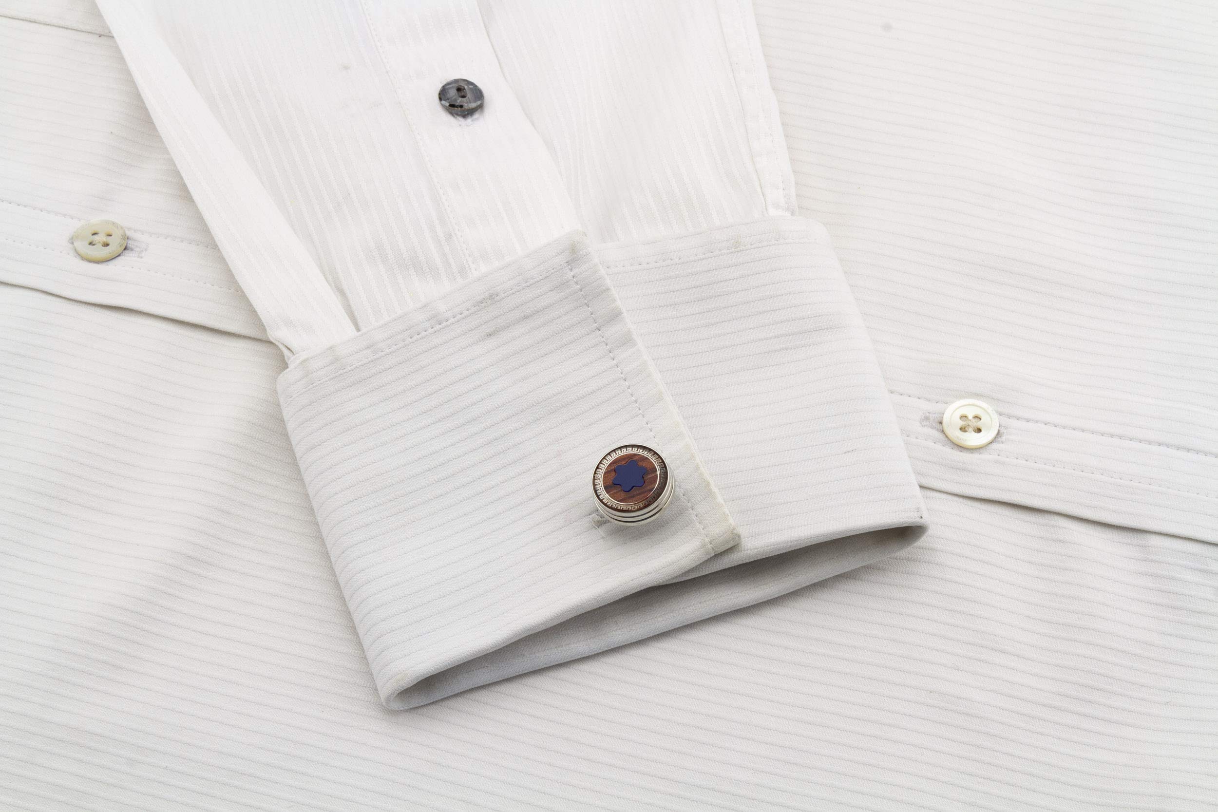 Men's Iconic Star Emblem Formal Executive Cufflinks
