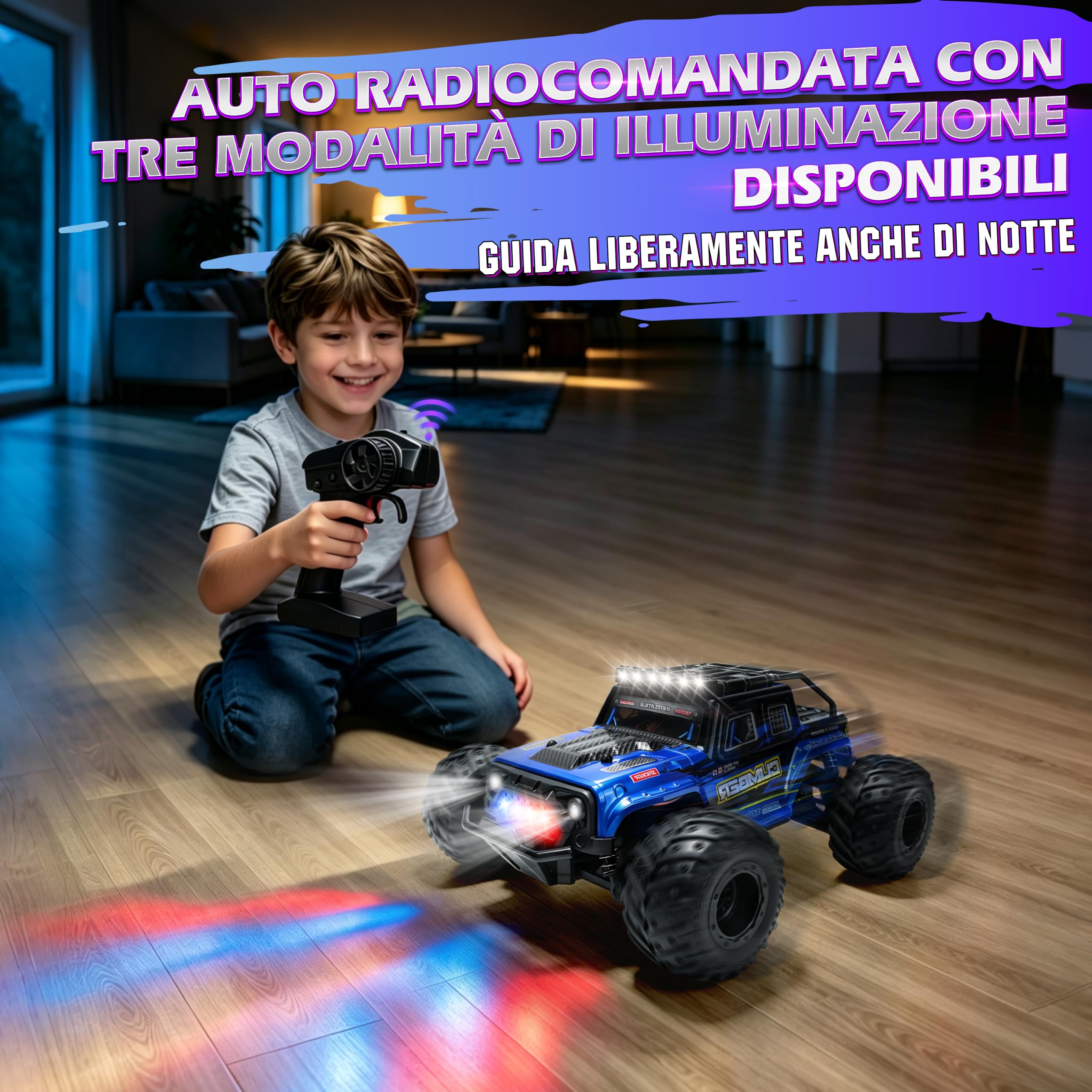 FORMIZON 2-In-1 Macchina Telecomandata 32 Km/H, Controllo Tramite App