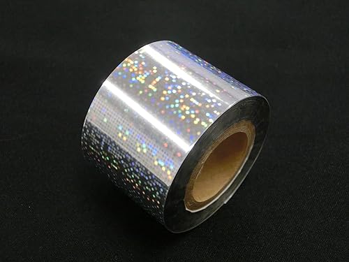 GLEAM FOIL Lámina holográfica para máquinas de estampado en caliente. (El patrón de color es patrón de puntos holográficos). [Se utiliza para Patrón