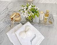 Vista 6 de Arthur Court Diseños de aluminio mariposa bandeja oblonga 18.5 pulgadas x 6 pulgadas