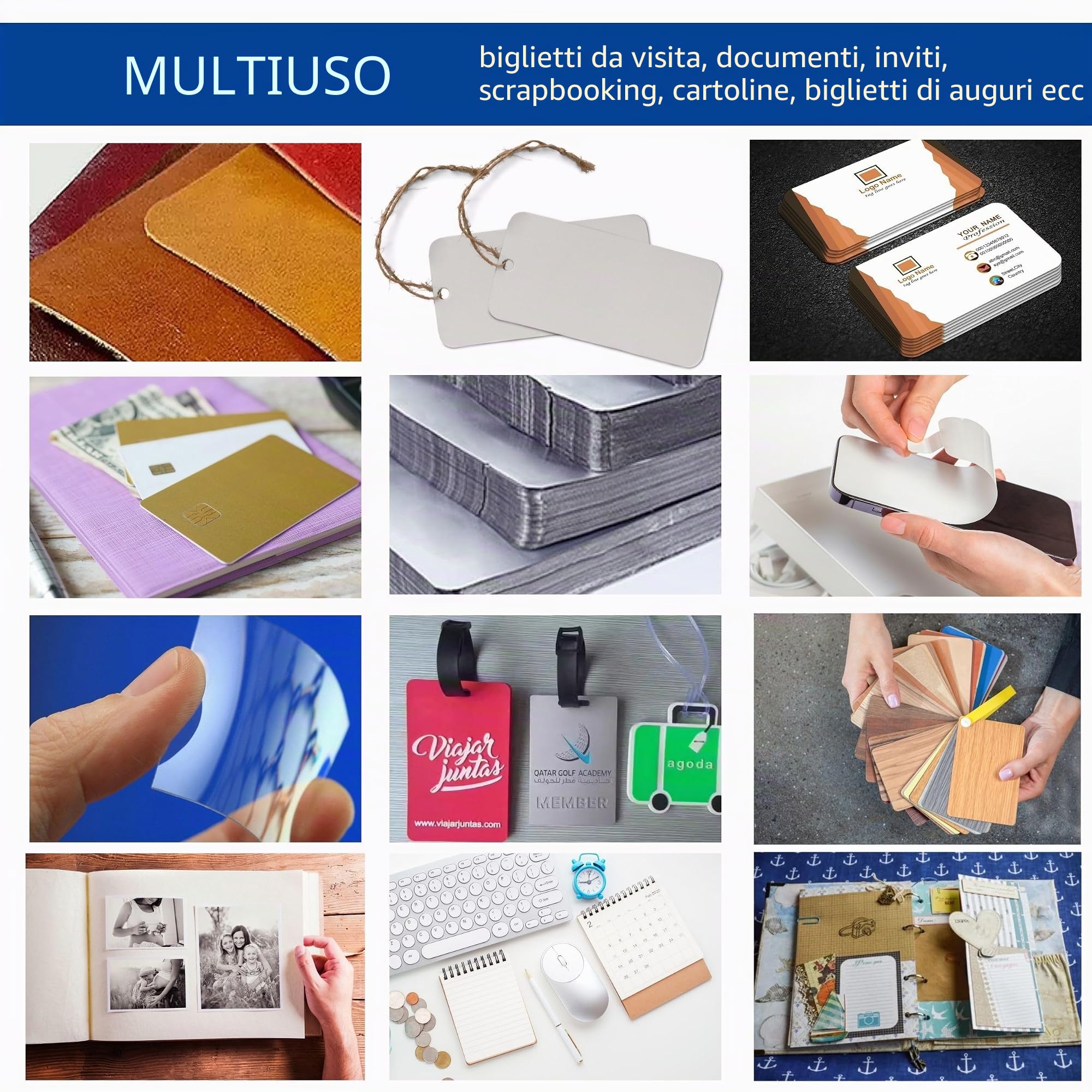 Taglierina angolare per arrotondare gli angoli, perforatrice resistente per cartoncini e carte in PVC, strumento di taglio di precisione per bordi arrotondati, ideale per ufficio e uso aziendale